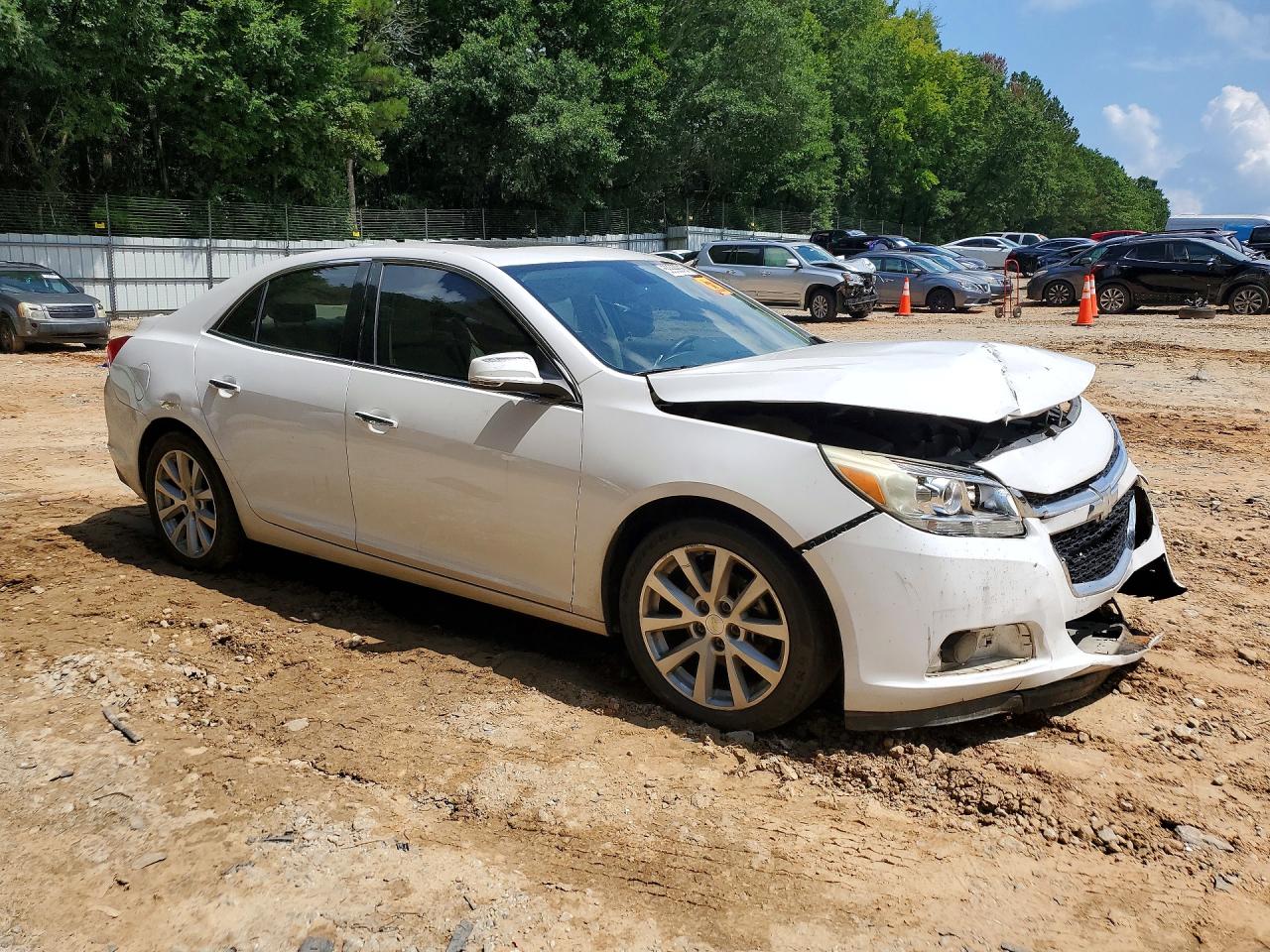 2015 Chevrolet Malibu Ltz White vin: 1G11F5SL3FF119800