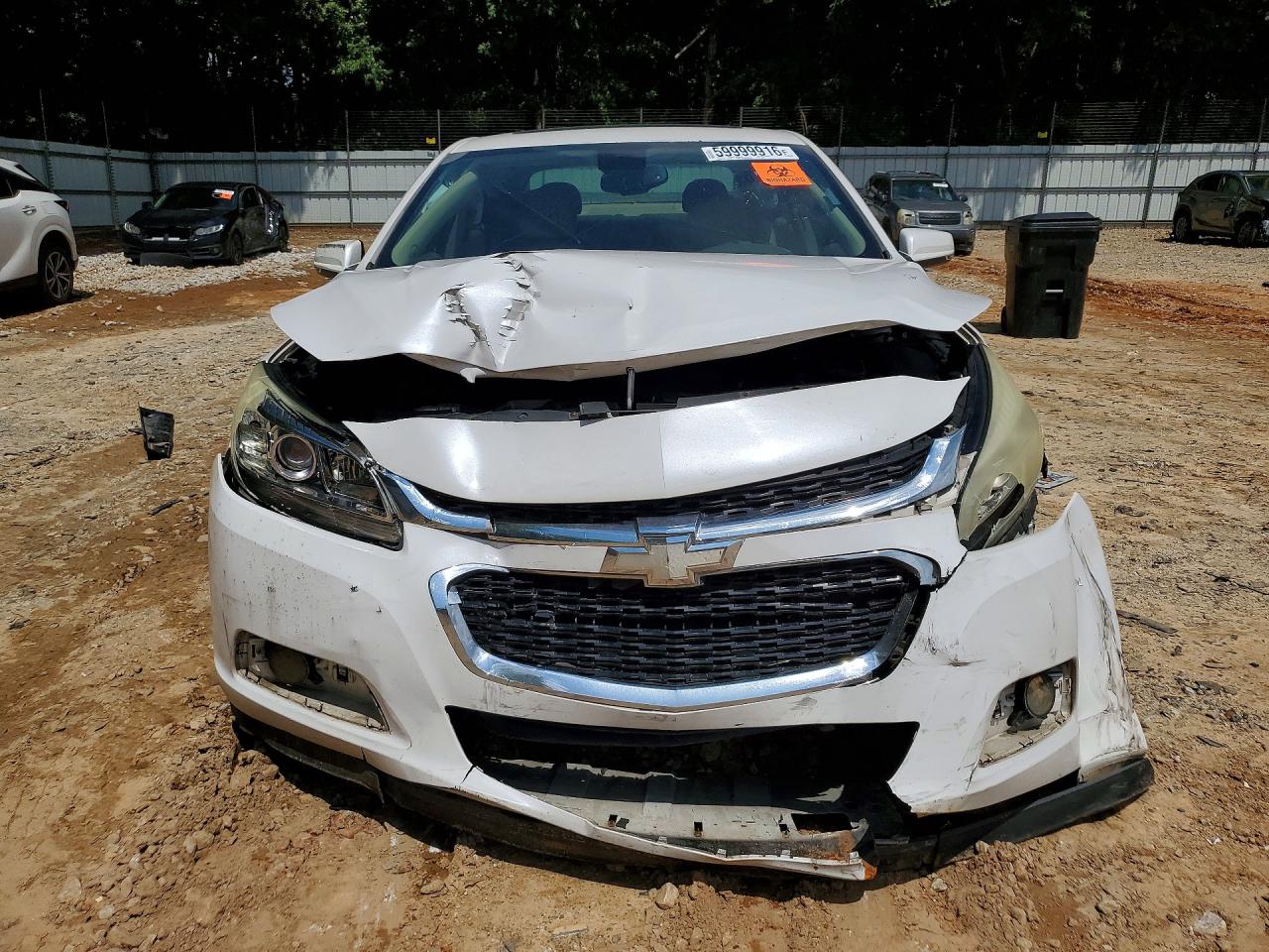 2015 Chevrolet Malibu Ltz White vin: 1G11F5SL3FF119800