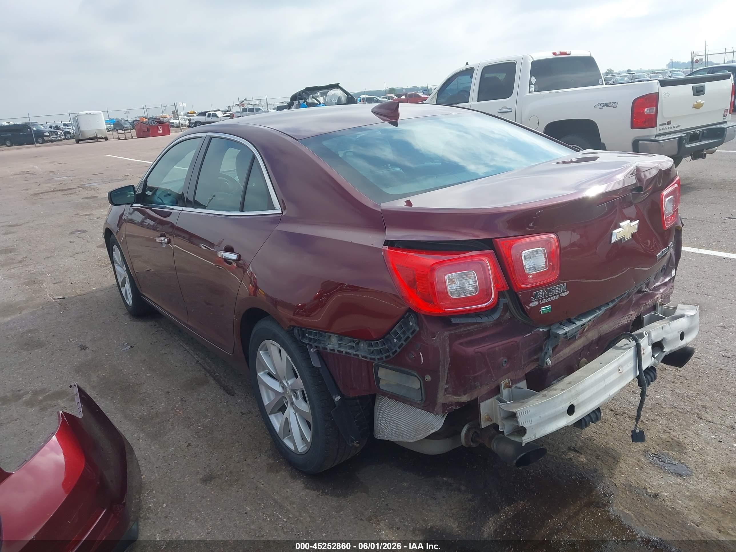 2015 Chevrolet Malibu 1lz Red vin: 1G11F5SL3FF276324