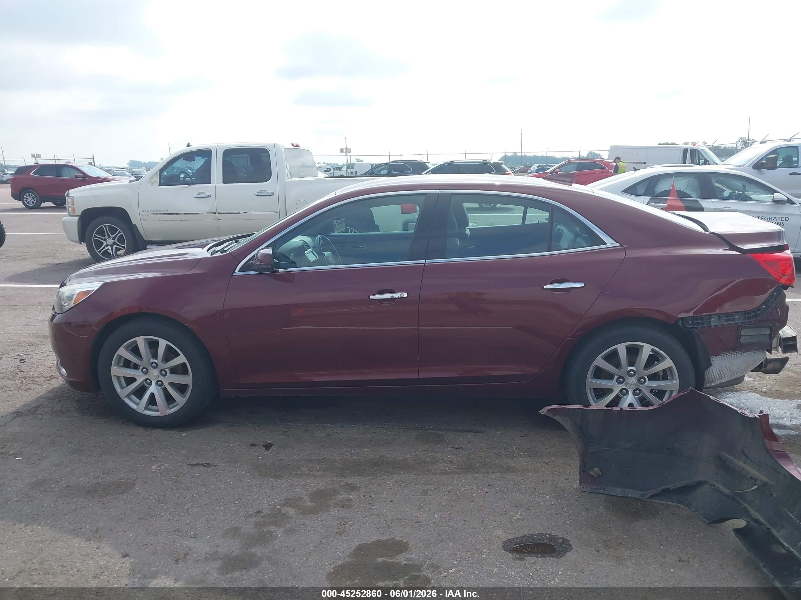 2015 Chevrolet Malibu 1lz Red vin: 1G11F5SL3FF276324
