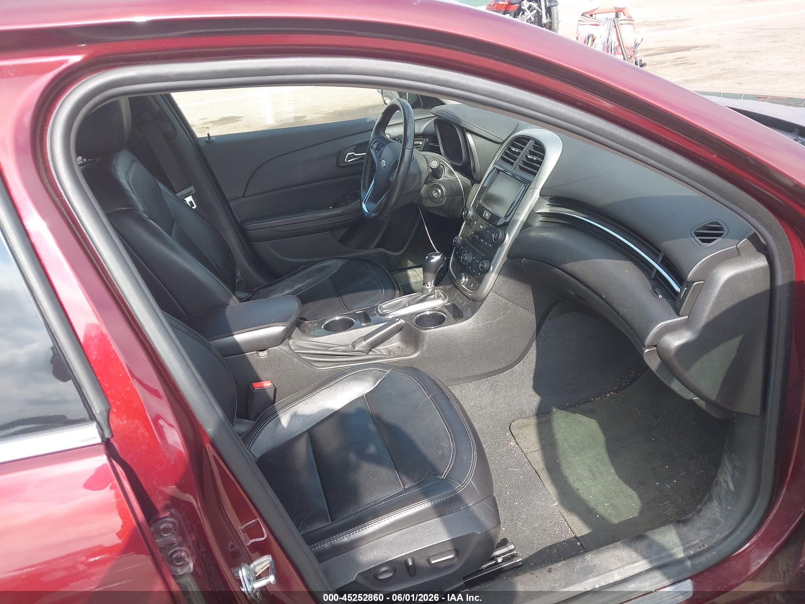 2015 Chevrolet Malibu 1lz Red vin: 1G11F5SL3FF276324