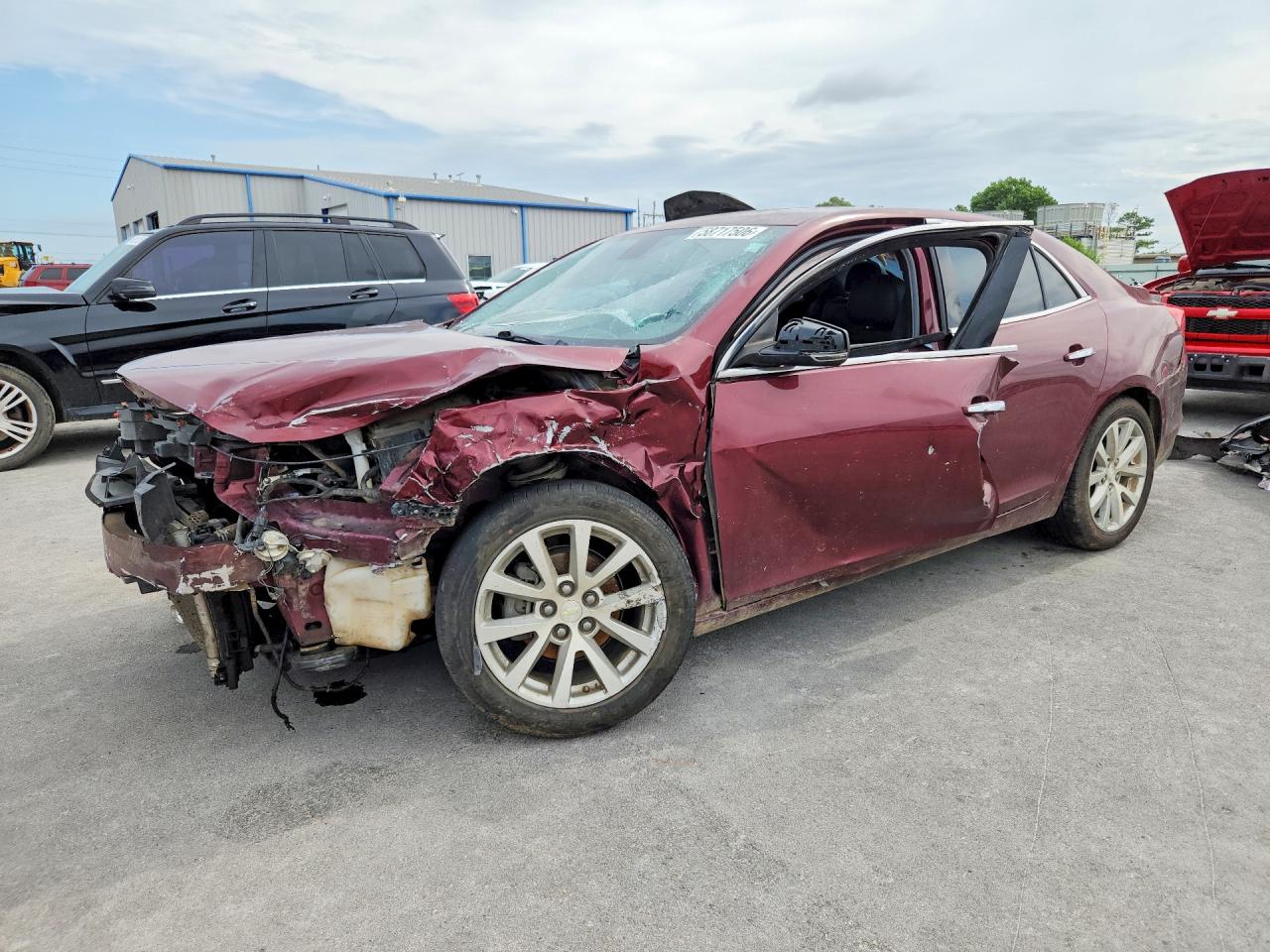 2015 Chevrolet Malibu Ltz Maroon vin: 1G11F5SL3FF281085