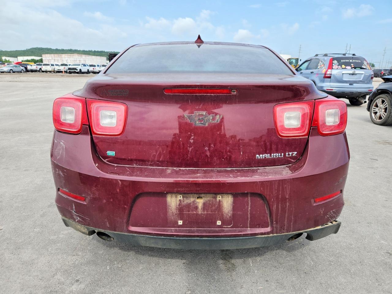 2015 Chevrolet Malibu Ltz Maroon vin: 1G11F5SL3FF281085