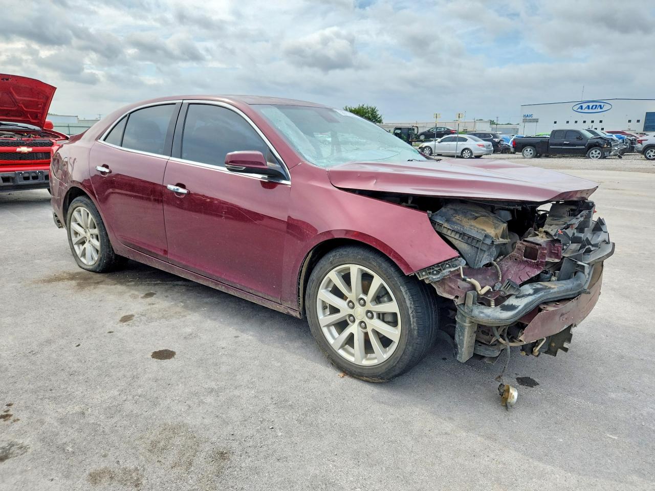 2015 Chevrolet Malibu Ltz Maroon vin: 1G11F5SL3FF281085