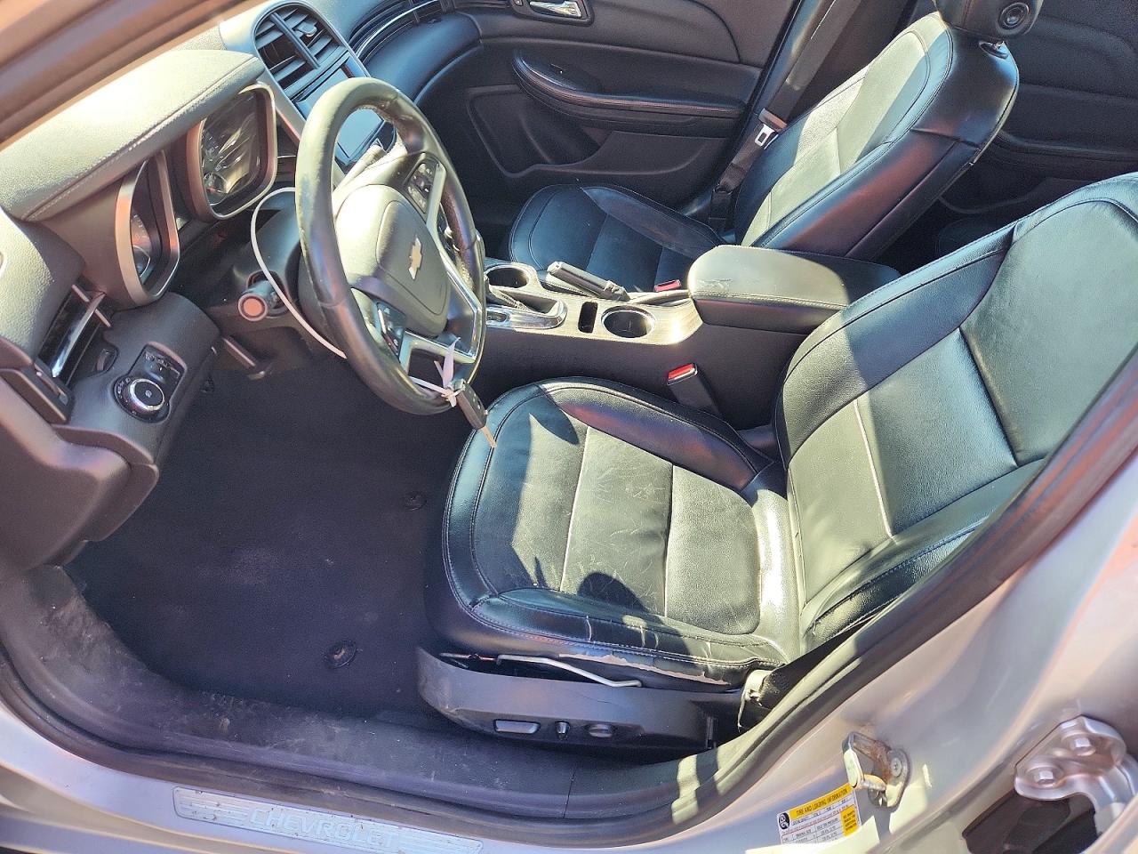 2015 Chevrolet Malibu Ltz Silver vin: 1G11F5SL3FU128007