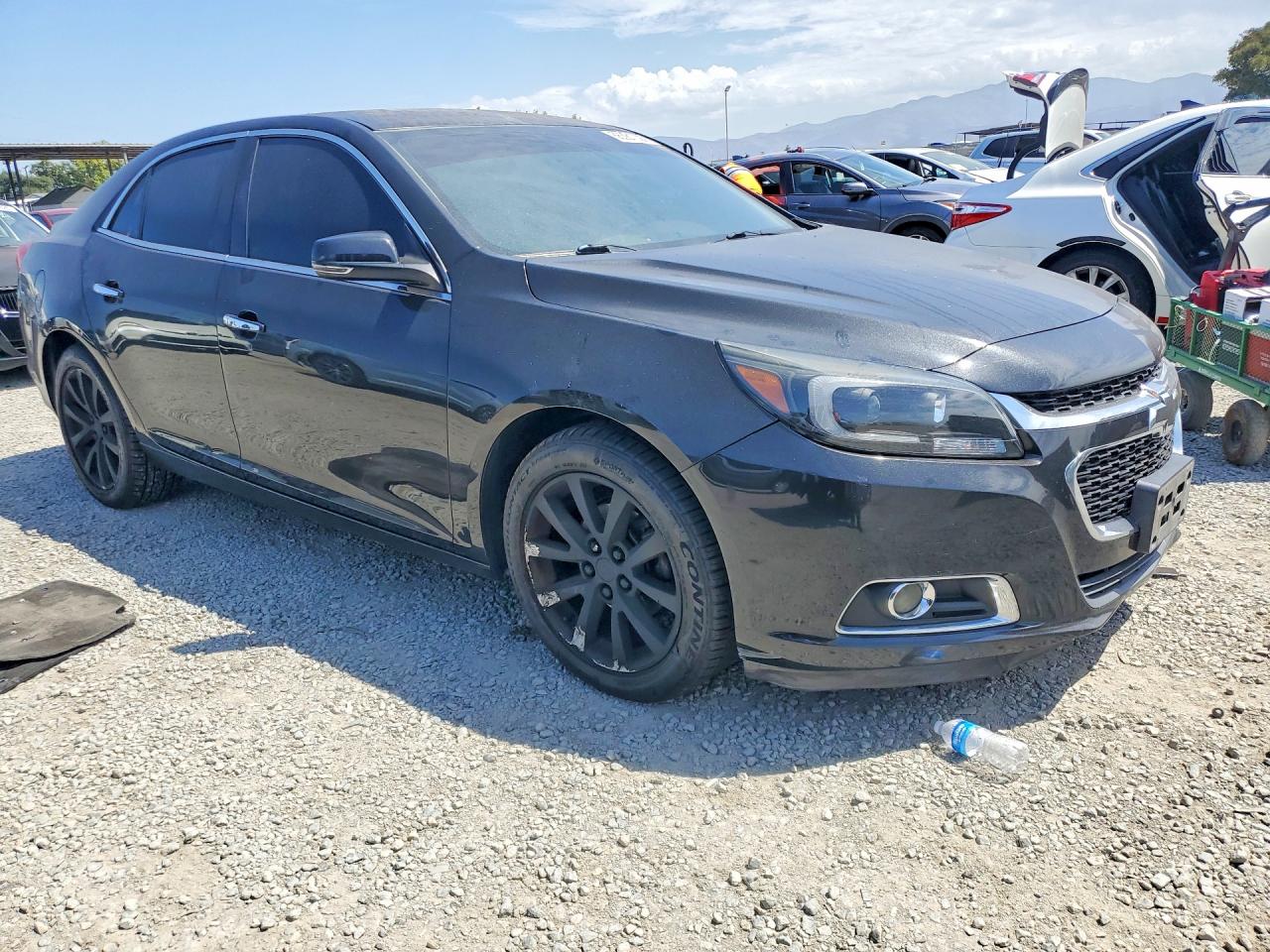 2015 Chevrolet Malibu Ltz Black vin: 1G11F5SL4FF102939