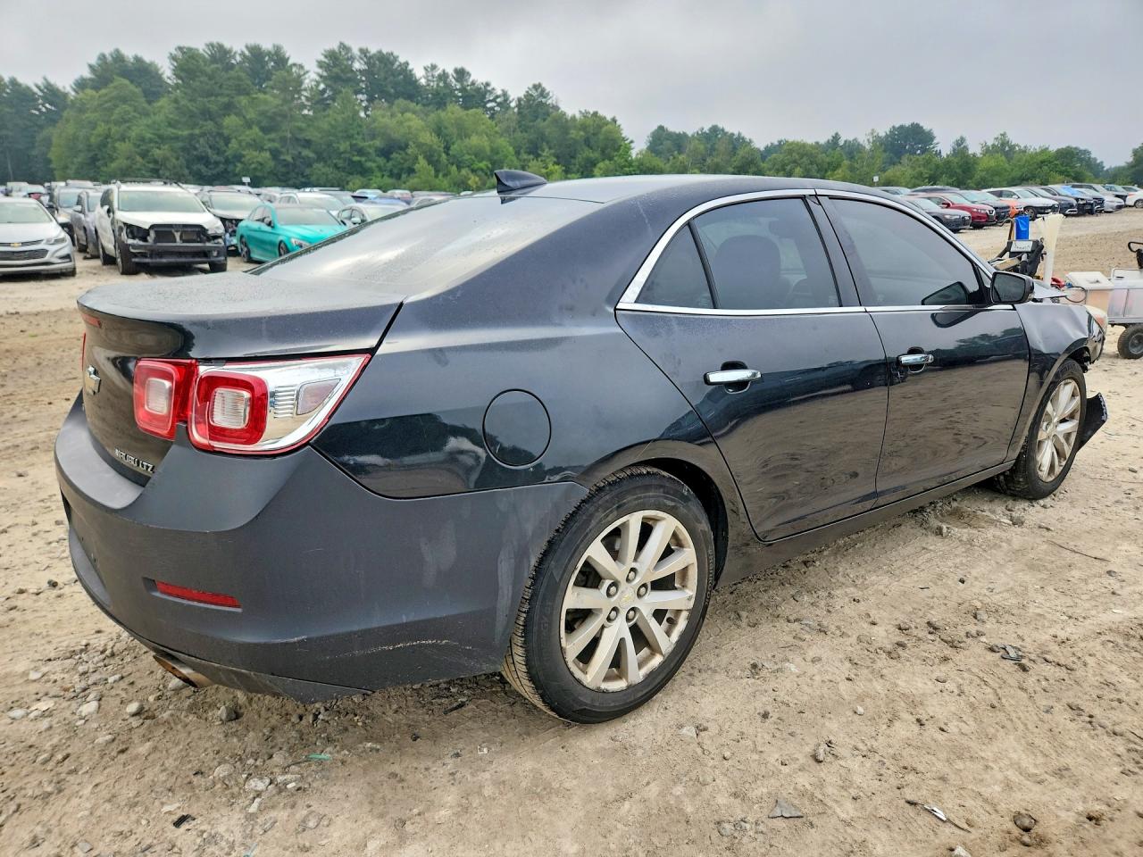 2015 Chevrolet Malibu Ltz Black vin: 1G11F5SL4FF170447