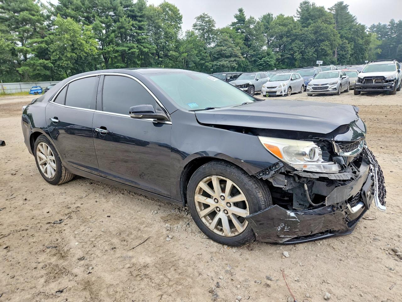 2015 Chevrolet Malibu Ltz Black vin: 1G11F5SL4FF170447