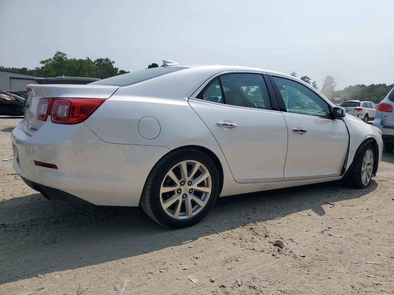2015 Chevrolet Malibu Ltz White vin: 1G11F5SL4FF251447