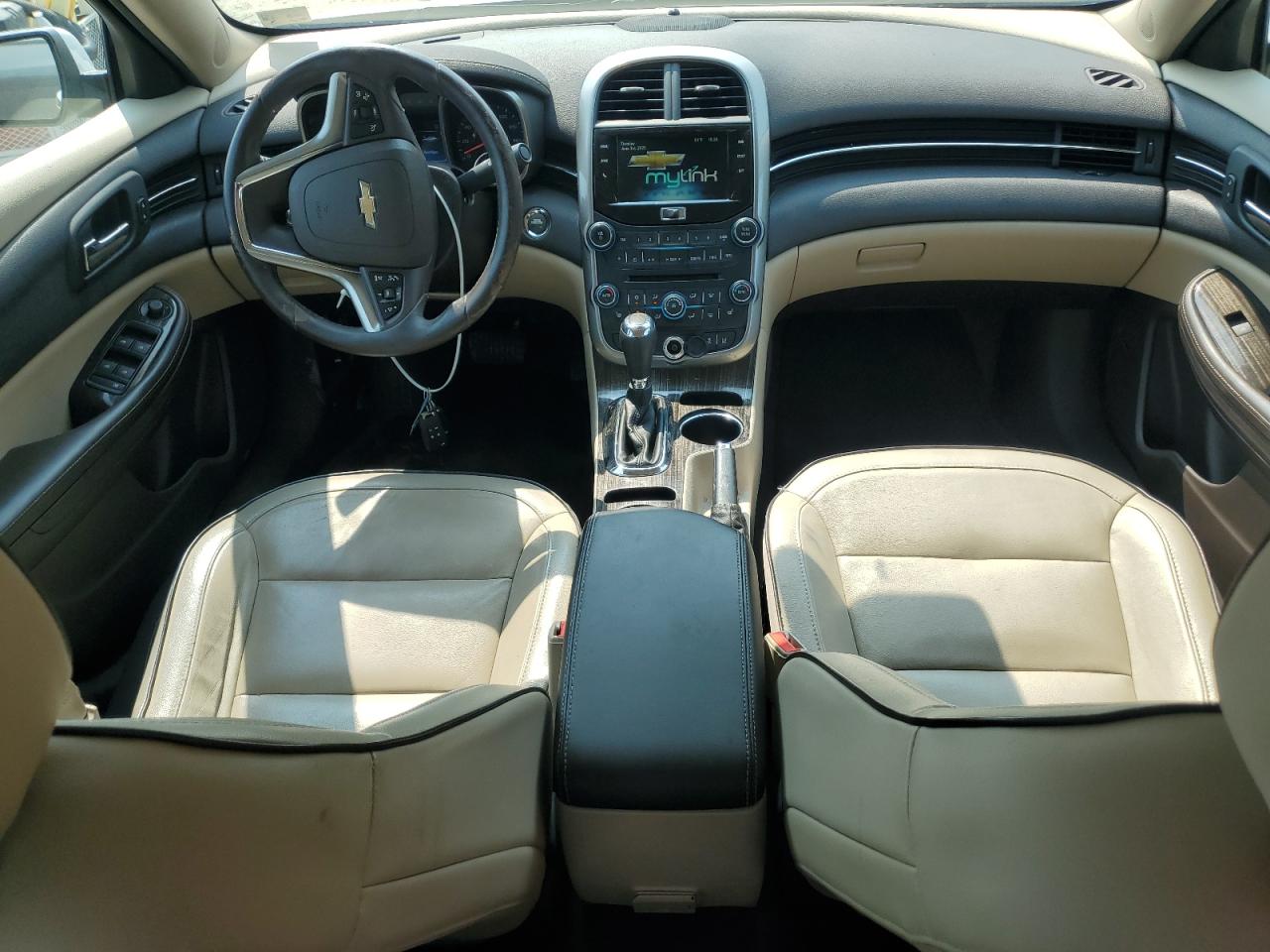 2015 Chevrolet Malibu Ltz White vin: 1G11F5SL4FF251447