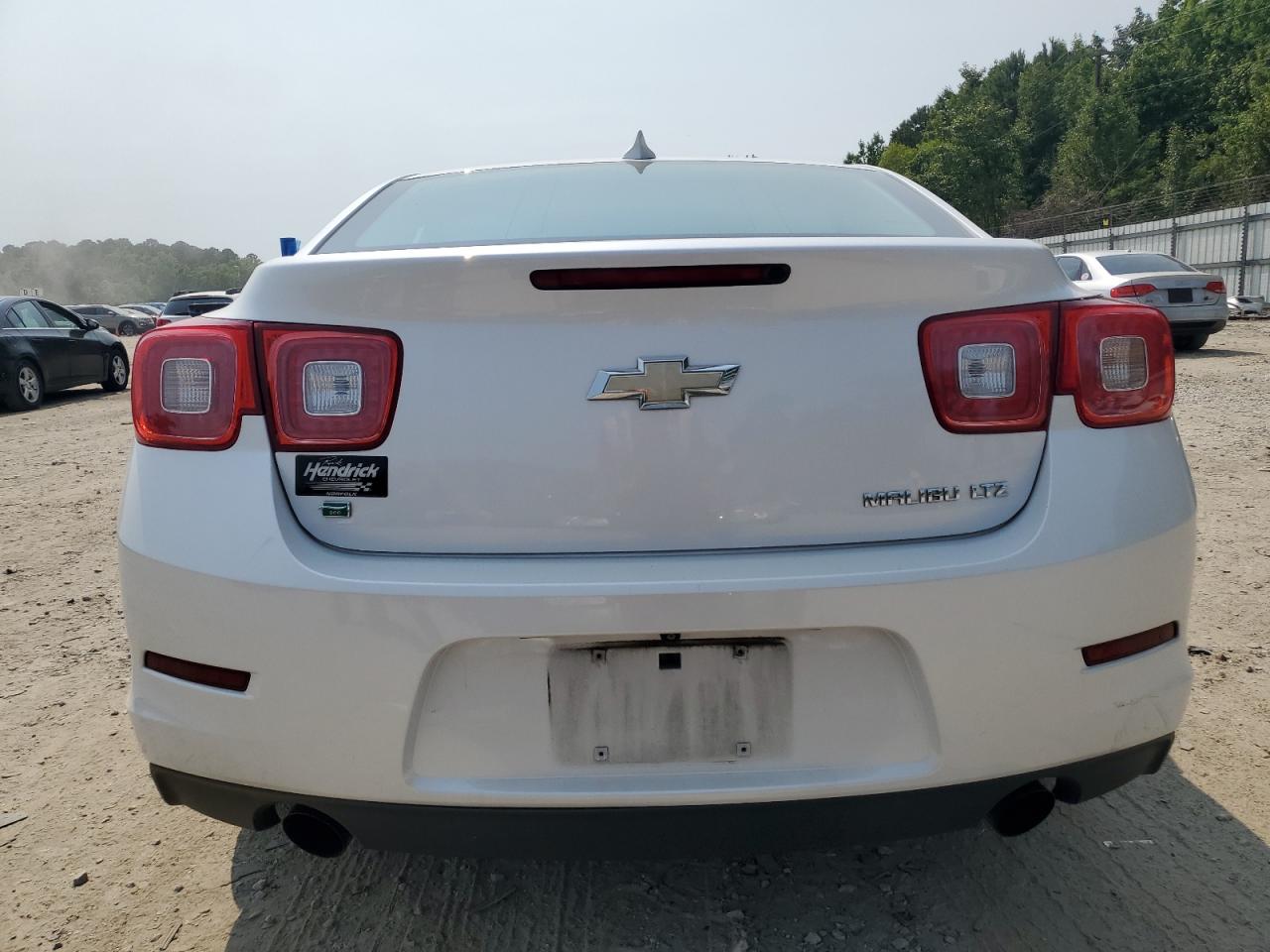 2015 Chevrolet Malibu Ltz White vin: 1G11F5SL4FF251447