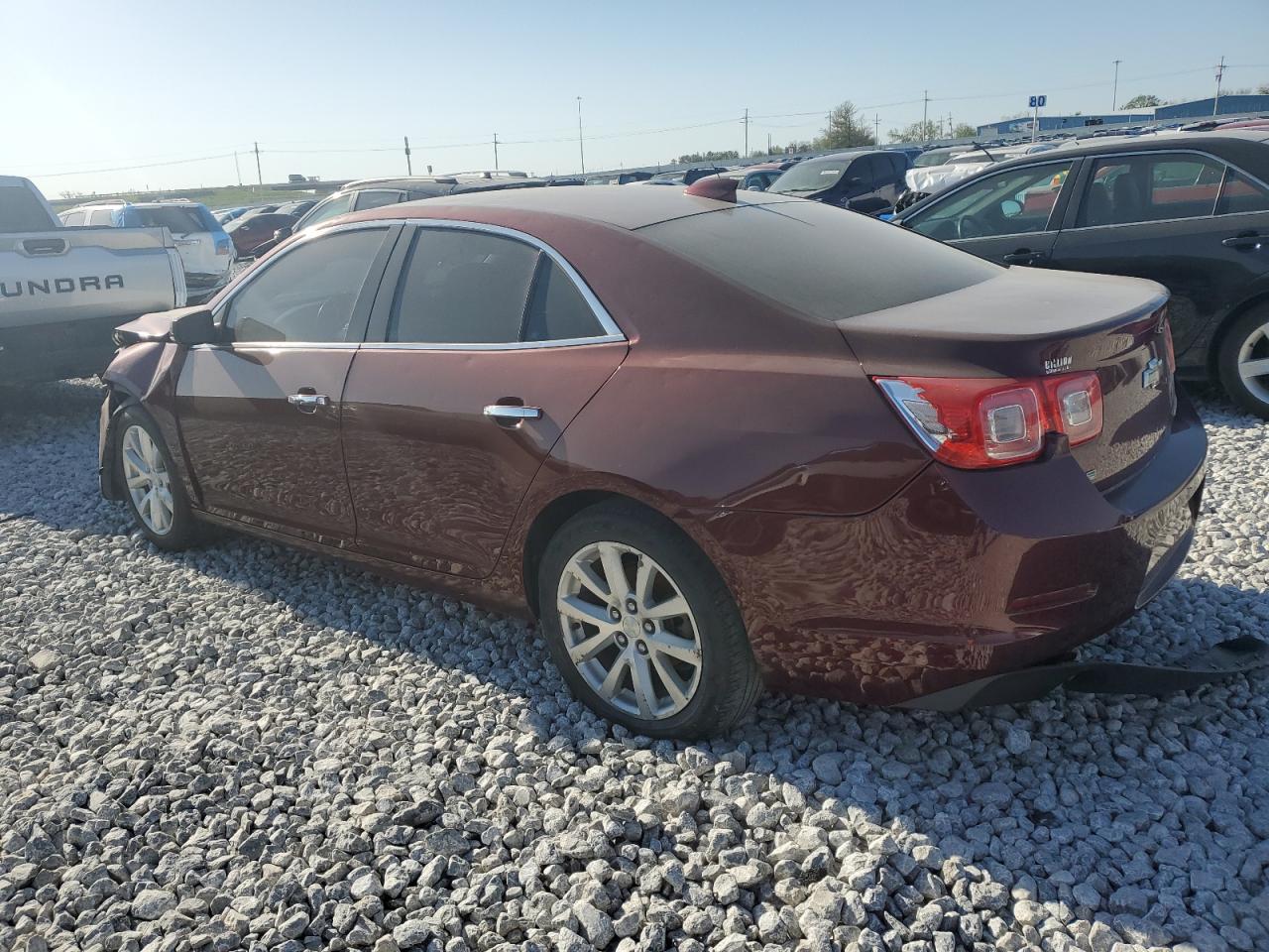 2015 Chevrolet Malibu Ltz Burgundy vin: 1G11F5SL4FF262741