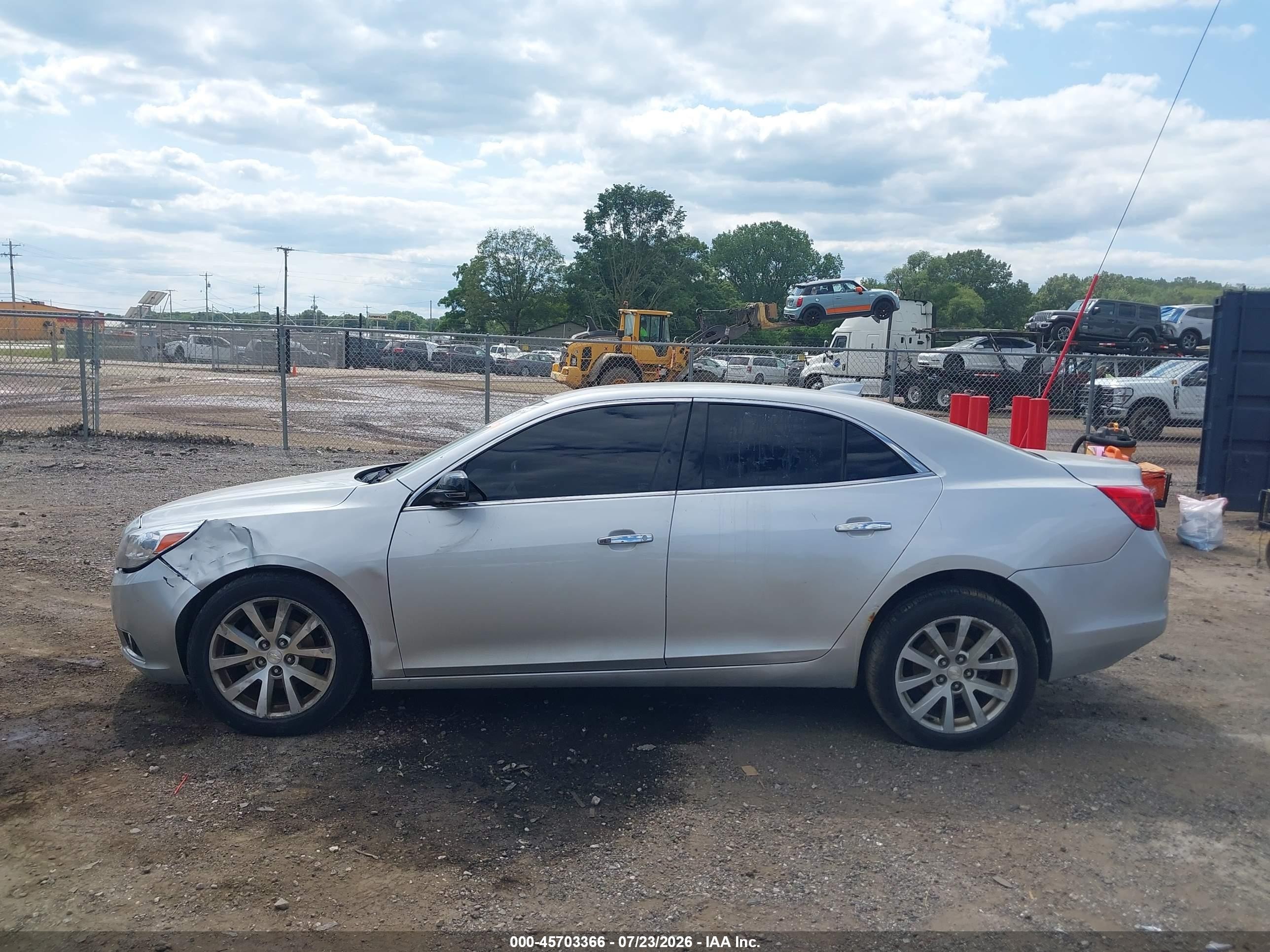 2015 Chevrolet Malibu 1lz Silver vin: 1G11F5SL4FF301392