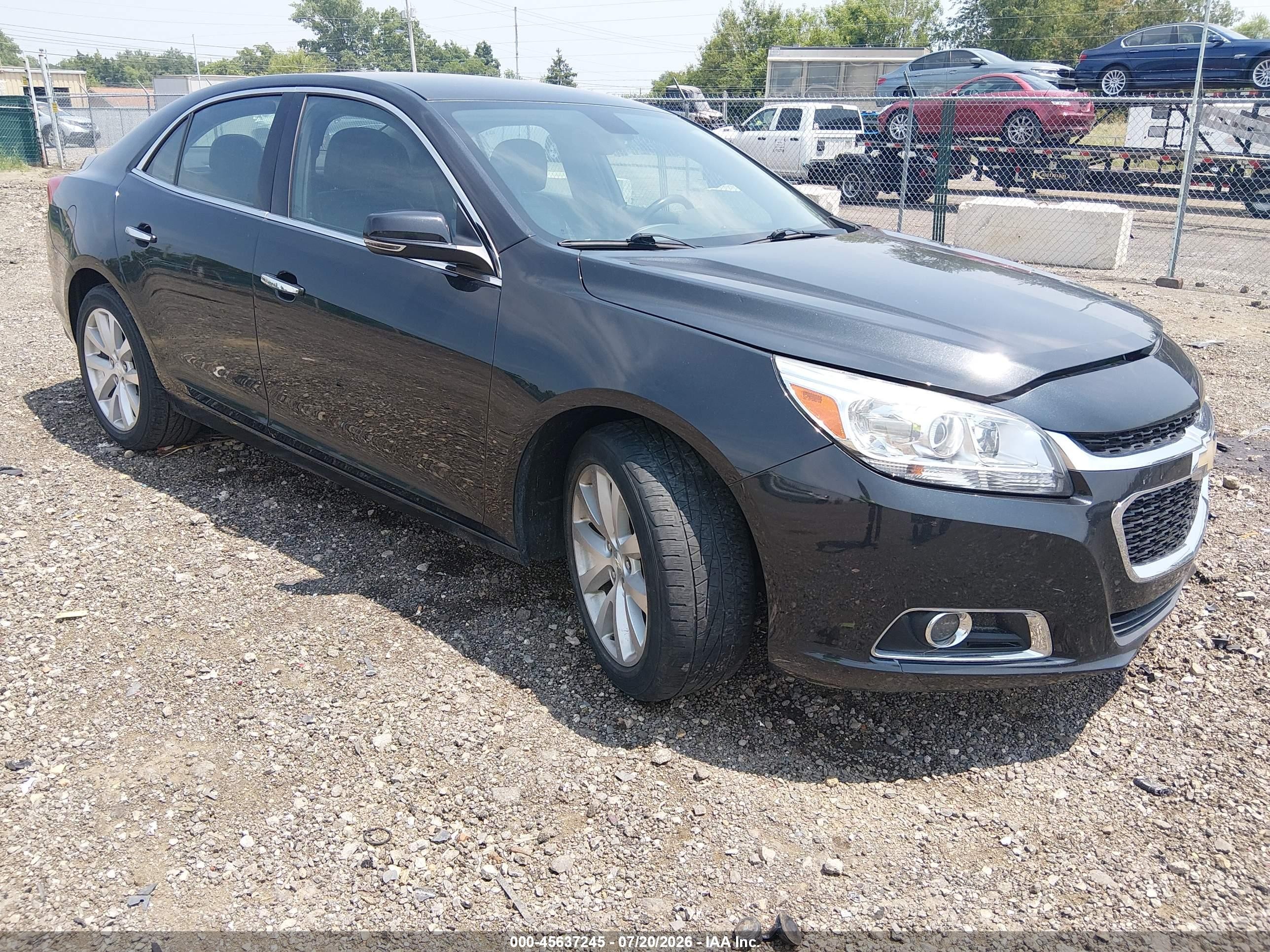 2015 Chevrolet Malibu 1lz Black vin: 1G11F5SL4FF318502