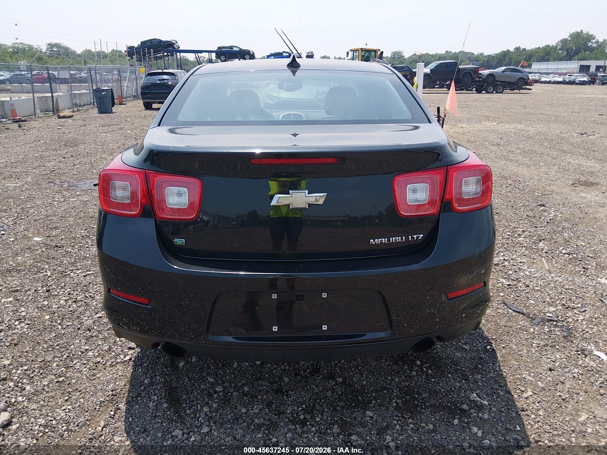 2015 Chevrolet Malibu 1lz Black vin: 1G11F5SL4FF318502