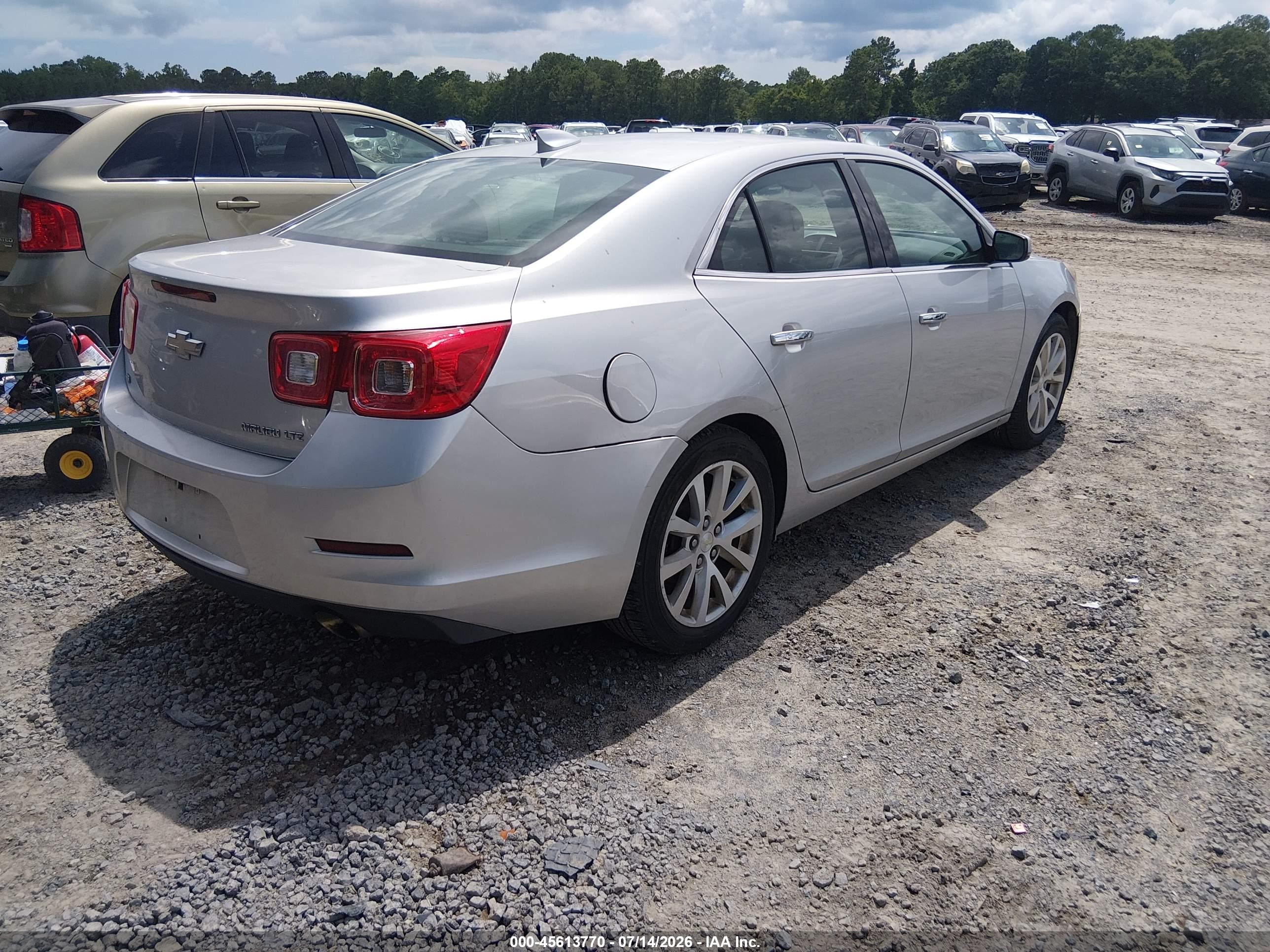 2015 Chevrolet Malibu 1lz Silver vin: 1G11F5SL5FF183580