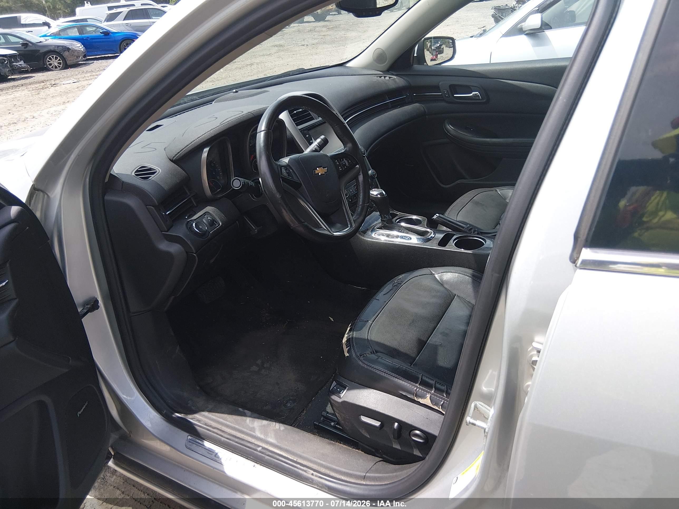 2015 Chevrolet Malibu 1lz Silver vin: 1G11F5SL5FF183580