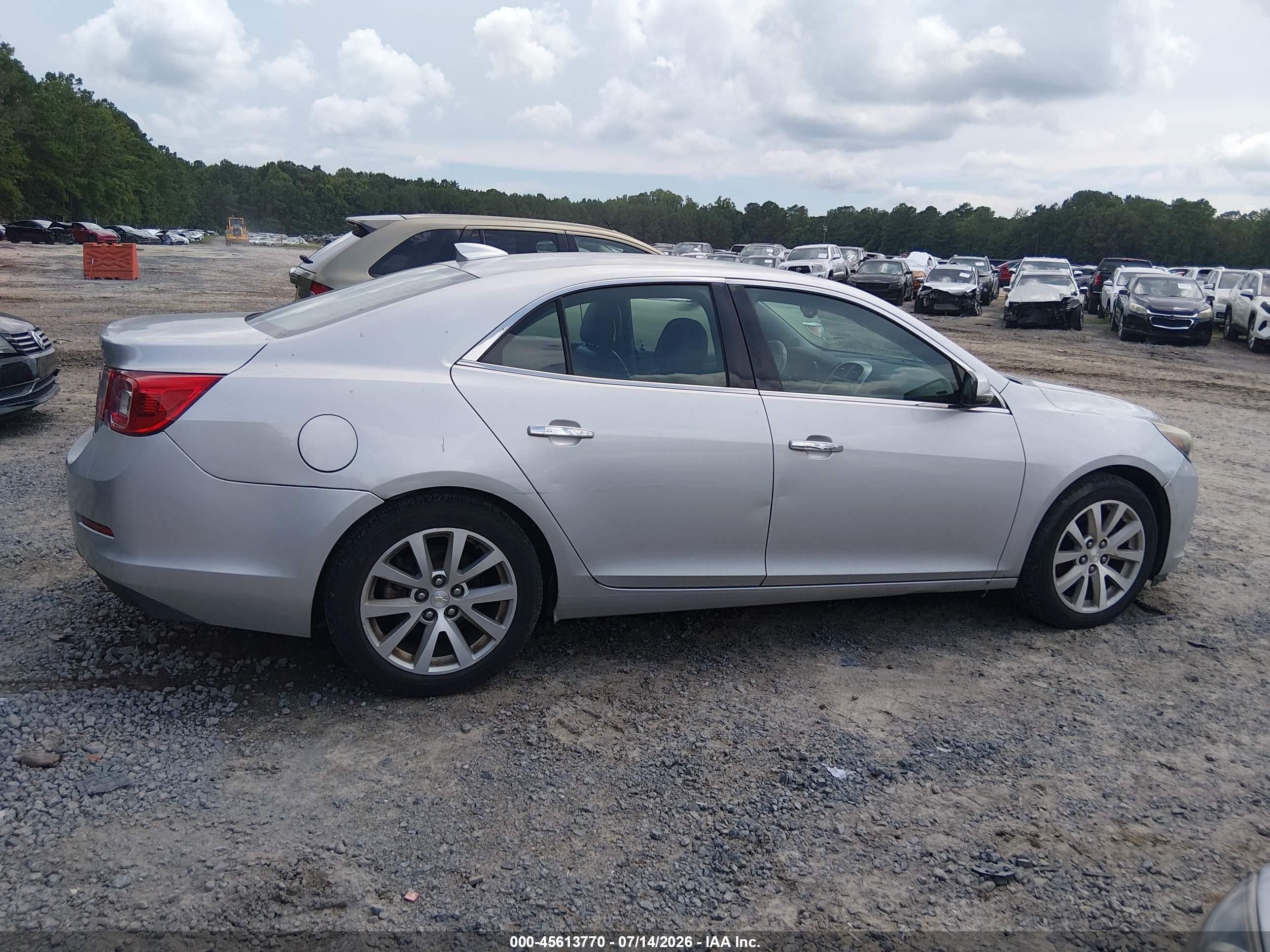 2015 Chevrolet Malibu 1lz Silver vin: 1G11F5SL5FF183580
