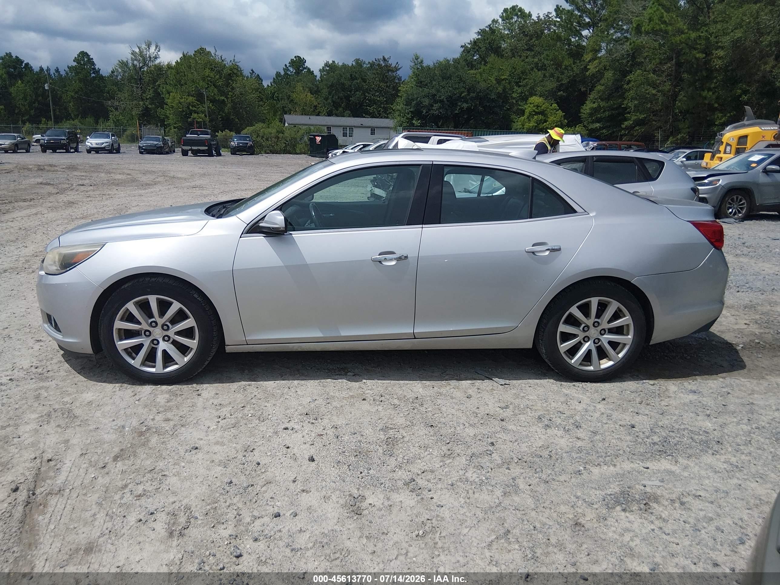 2015 Chevrolet Malibu 1lz Silver vin: 1G11F5SL5FF183580