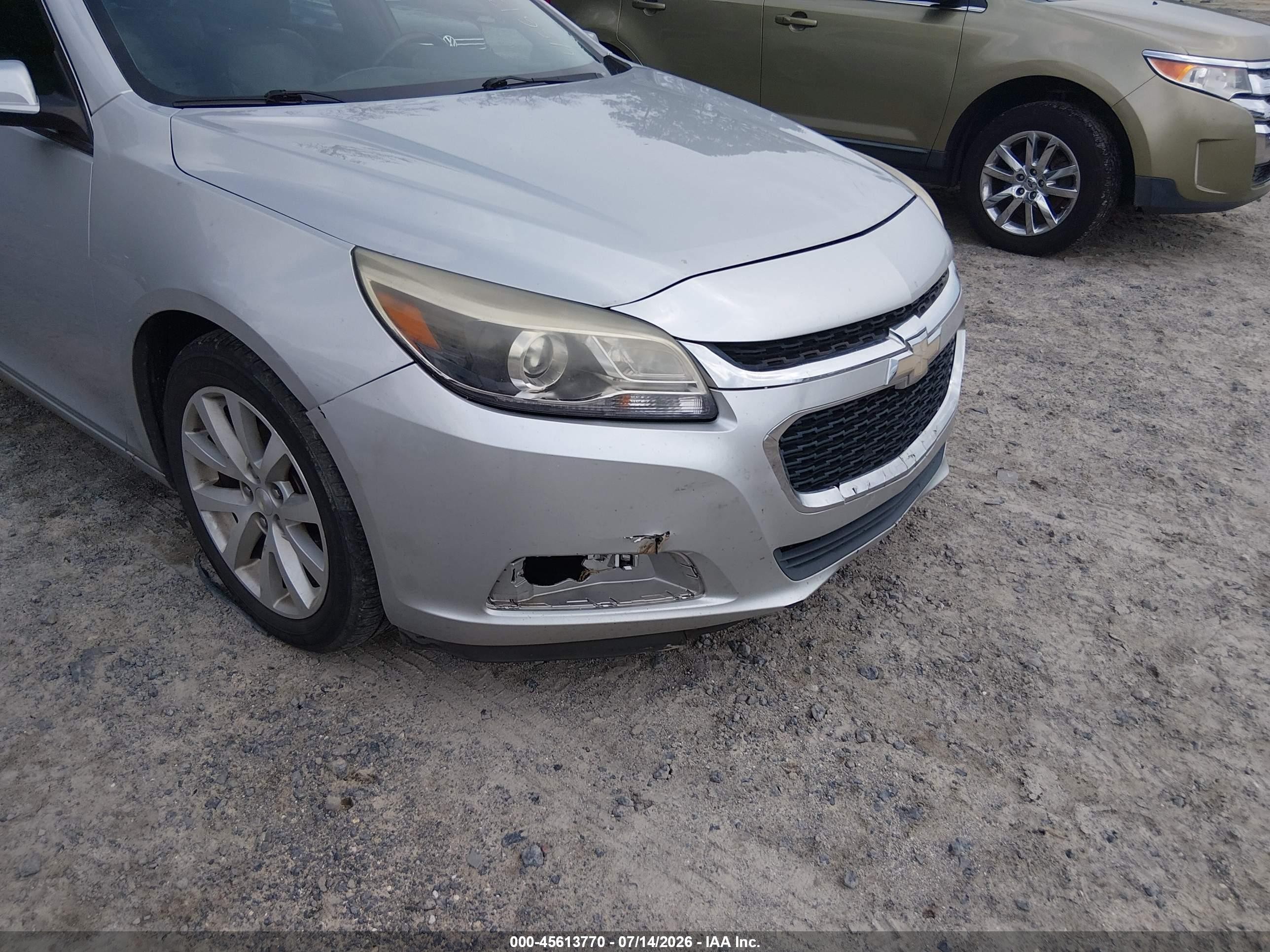 2015 Chevrolet Malibu 1lz Silver vin: 1G11F5SL5FF183580