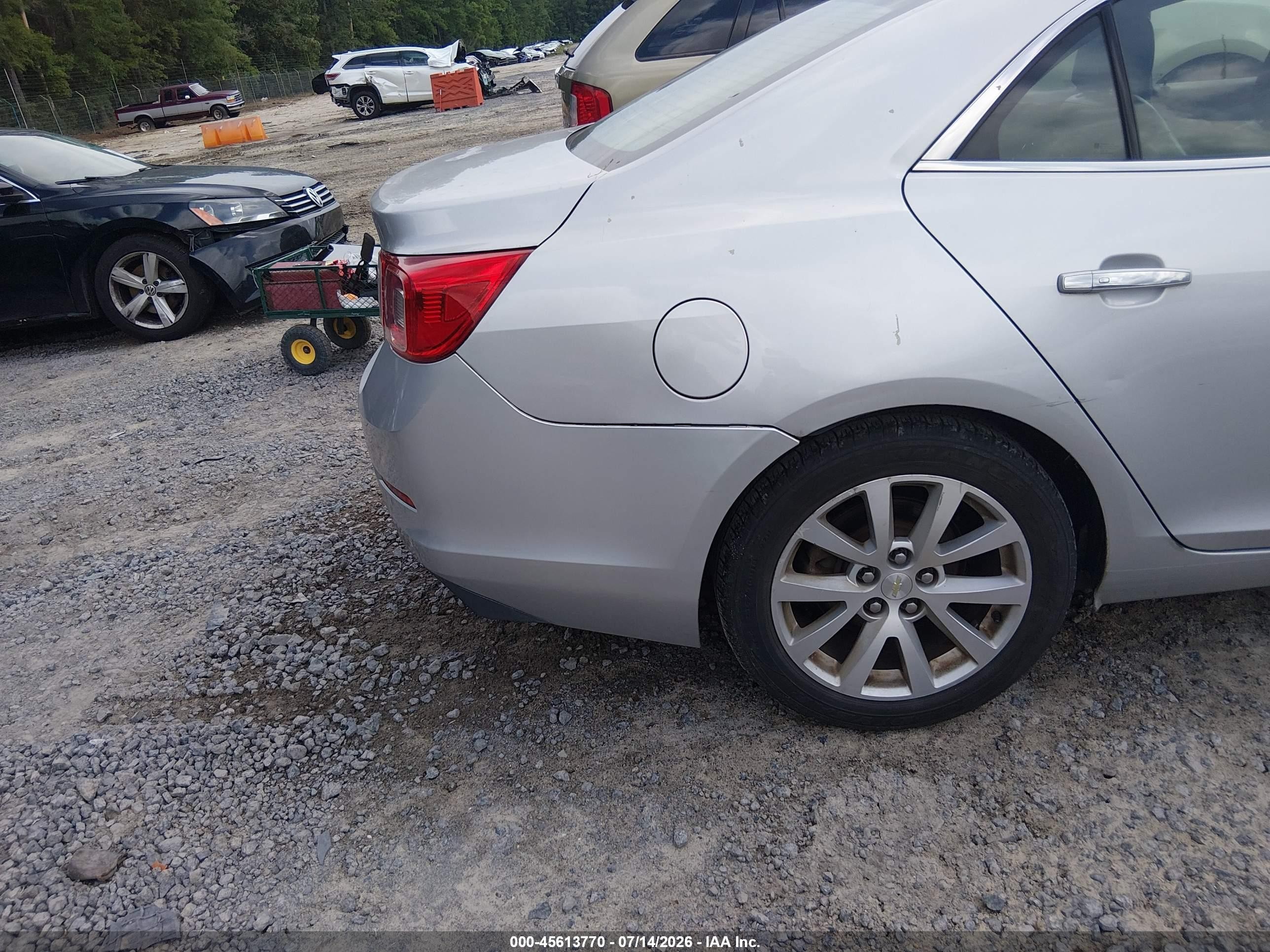 2015 Chevrolet Malibu 1lz Silver vin: 1G11F5SL5FF183580