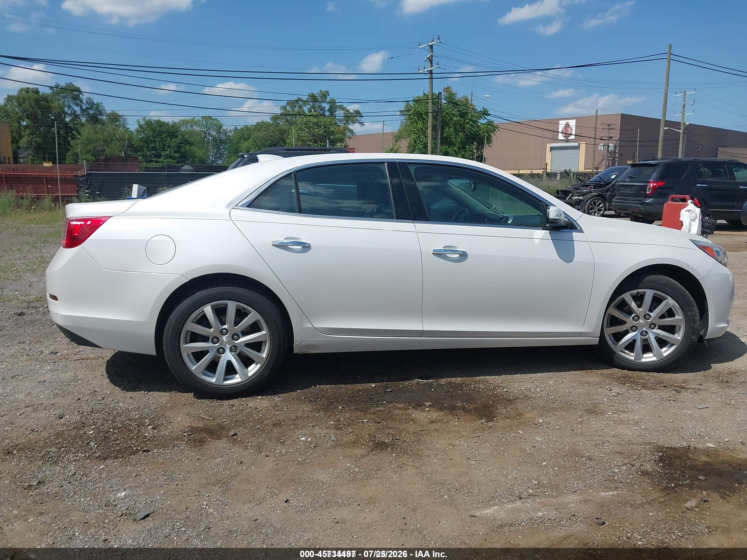 2015 Chevrolet Malibu 1lz White vin: 1G11F5SL5FF270833