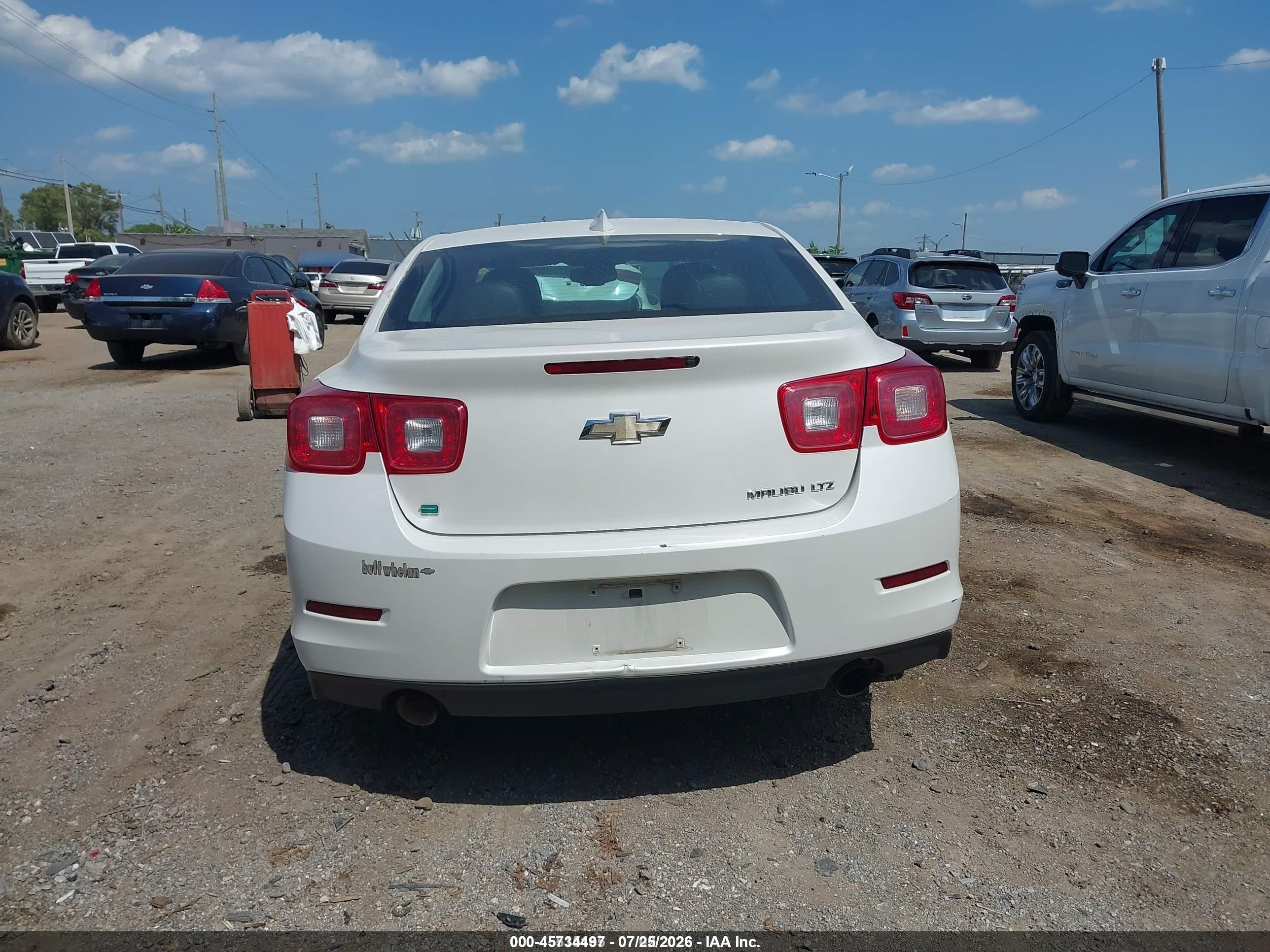 2015 Chevrolet Malibu 1lz White vin: 1G11F5SL5FF270833