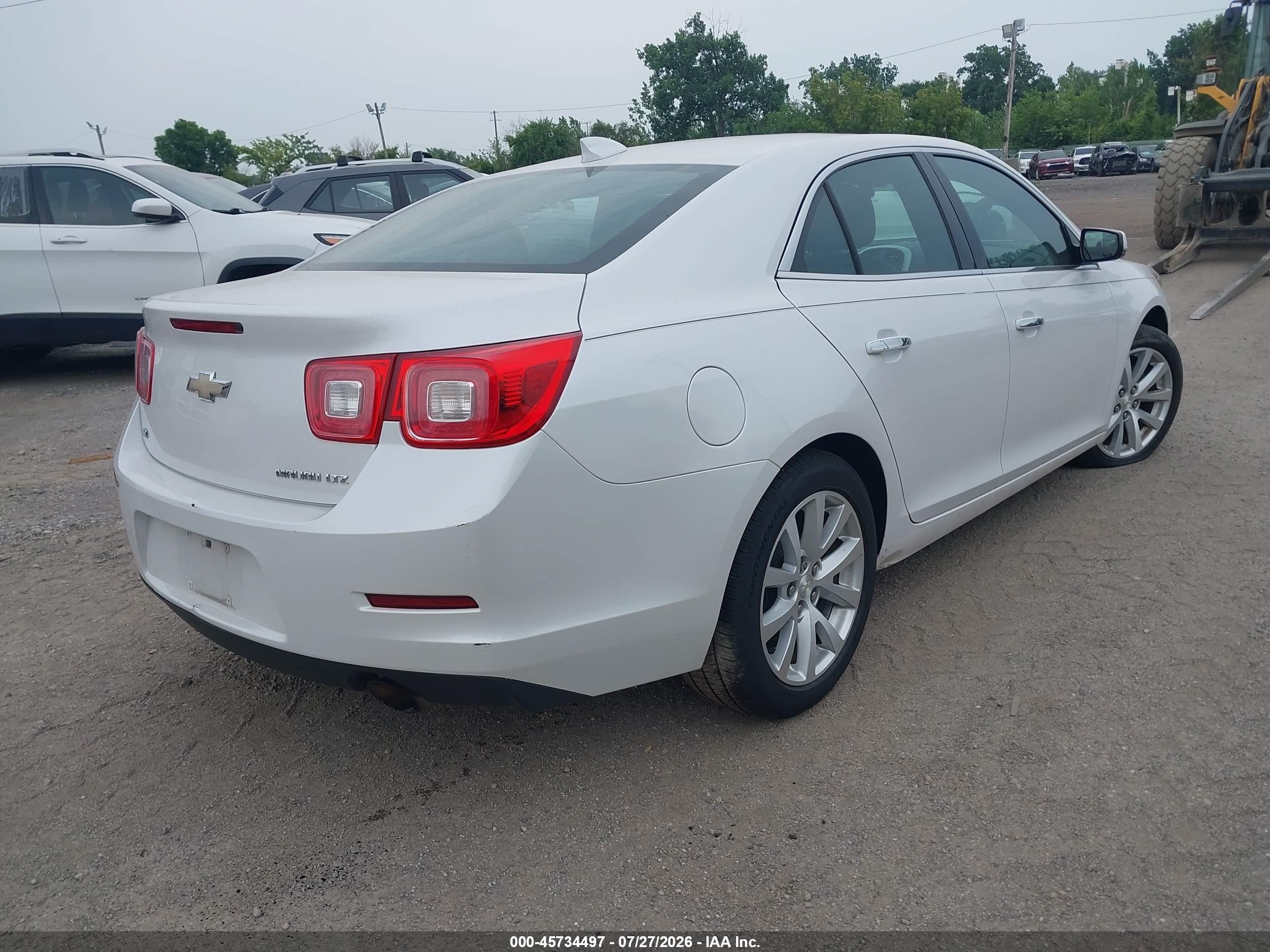 2015 Chevrolet Malibu 1lz White vin: 1G11F5SL5FF270833