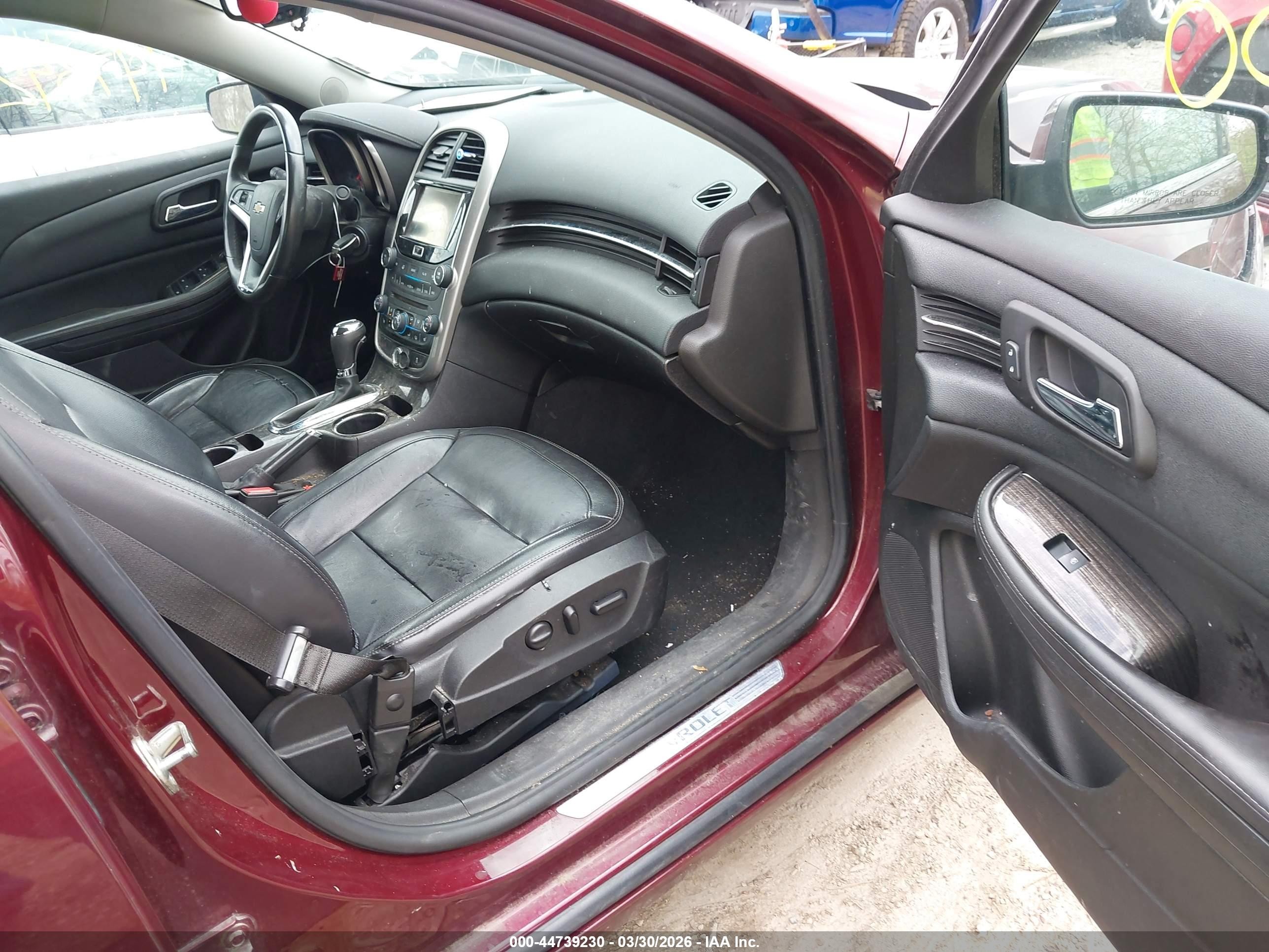 2015 Chevrolet Malibu 1lz Бордовый vin: 1G11F5SL6FF131066