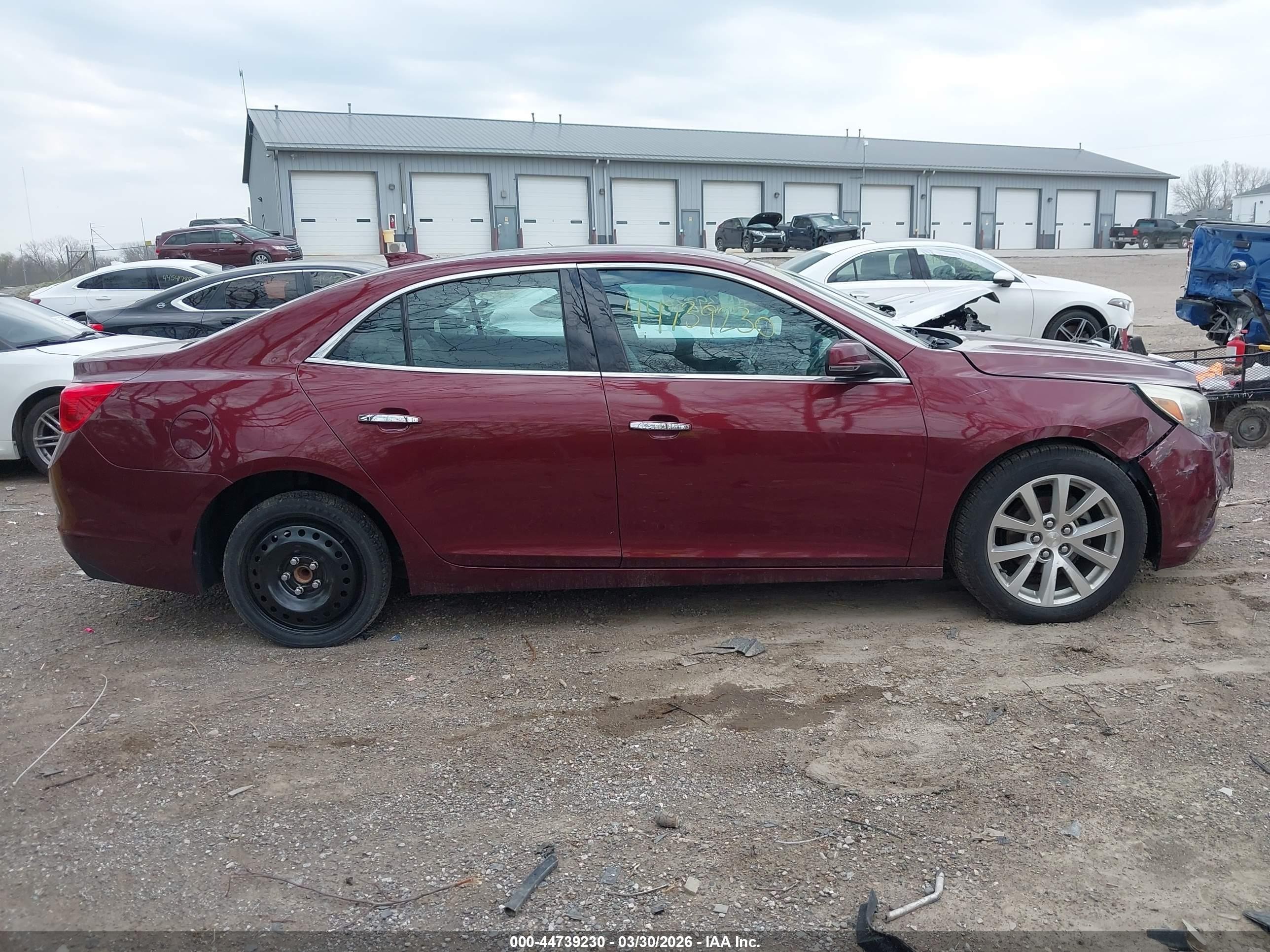 2015 Chevrolet Malibu 1lz Бордовый vin: 1G11F5SL6FF131066