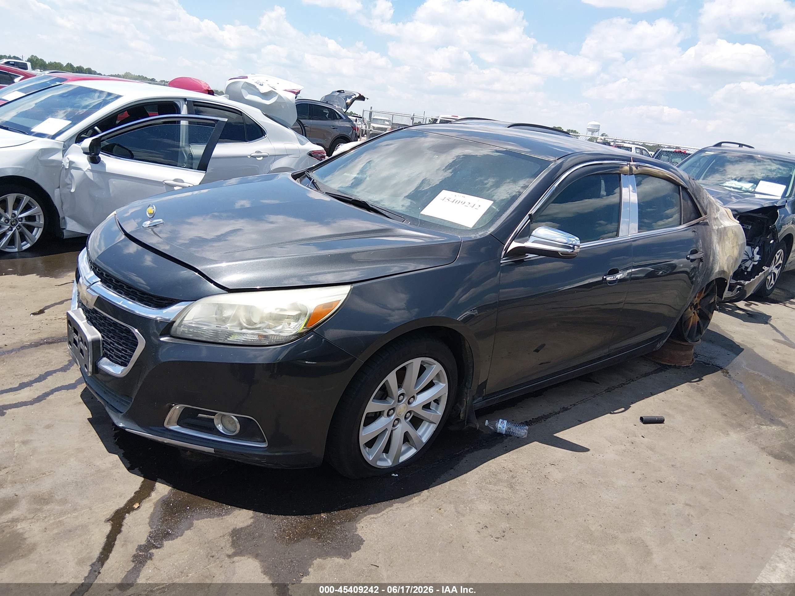 2015 Chevrolet Malibu 1lz Black vin: 1G11F5SL6FF147431