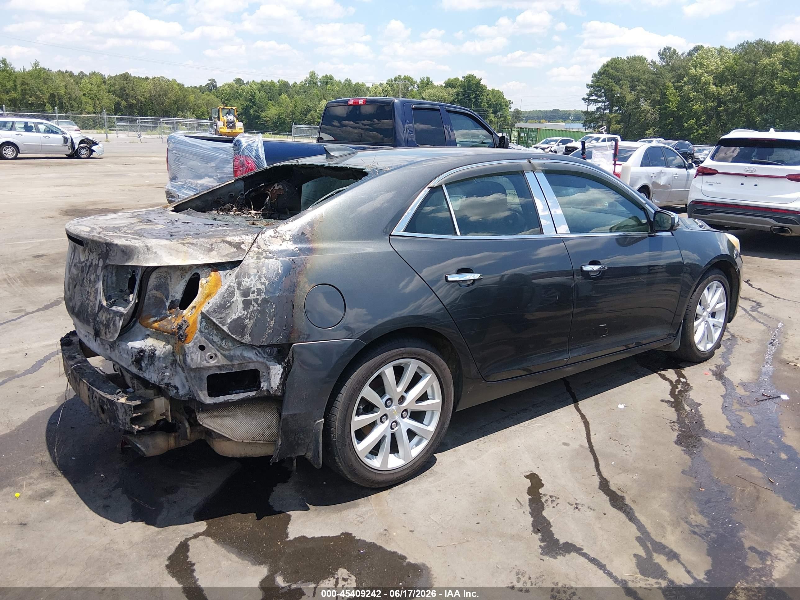 2015 Chevrolet Malibu 1lz Black vin: 1G11F5SL6FF147431