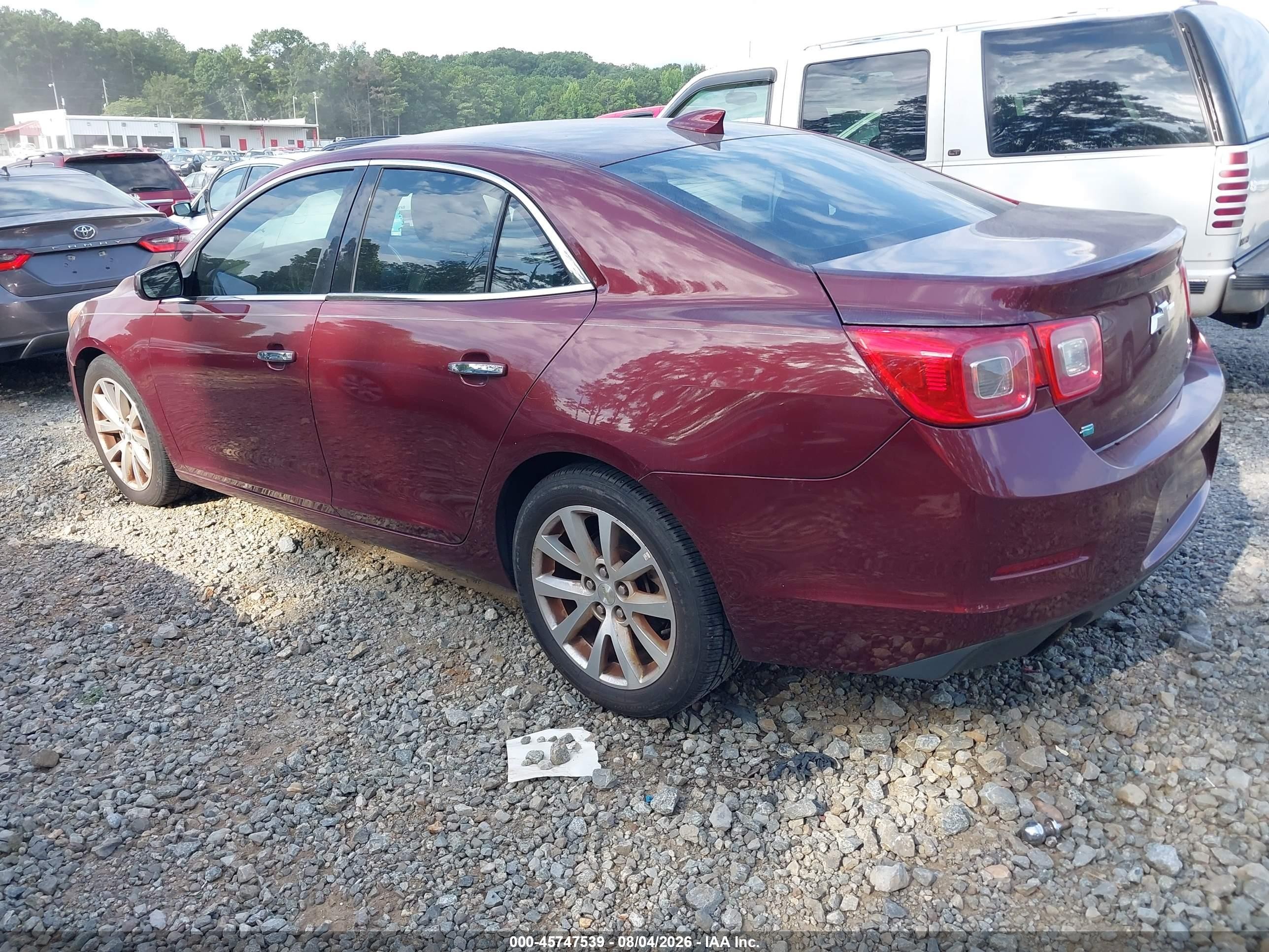 2015 Chevrolet Malibu 1lz Maroon vin: 1G11F5SL6FF227151