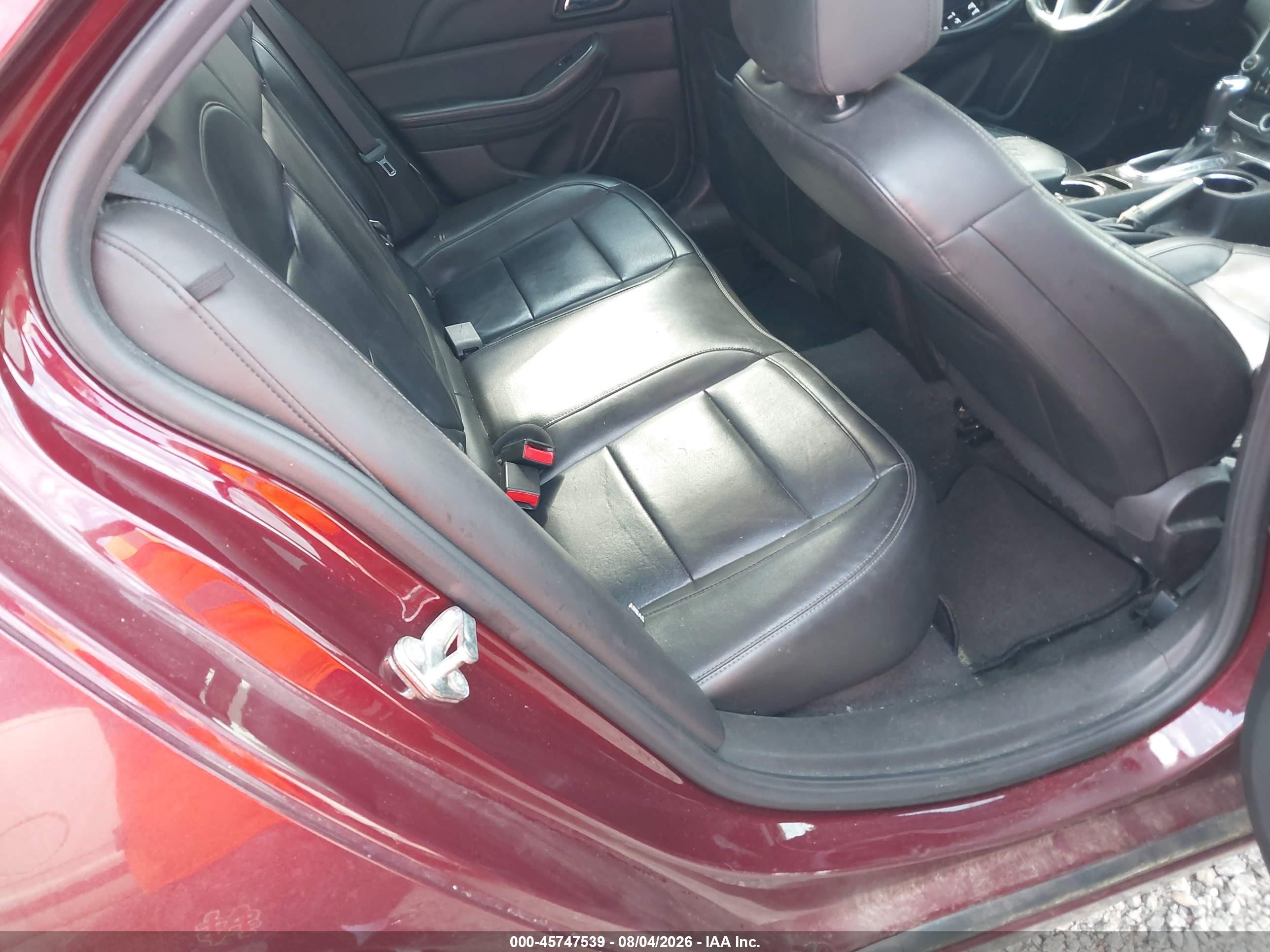 2015 Chevrolet Malibu 1lz Maroon vin: 1G11F5SL6FF227151
