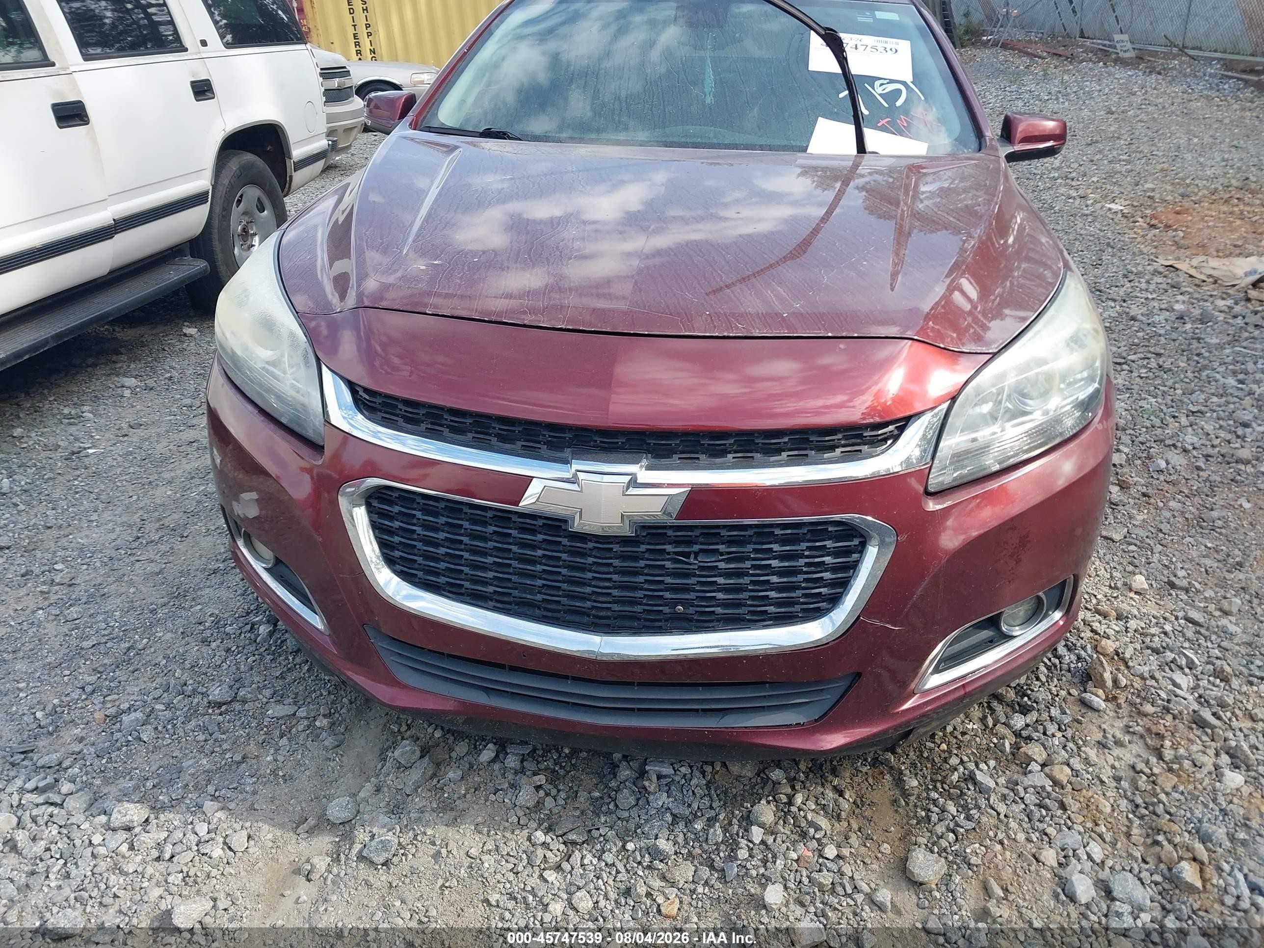2015 Chevrolet Malibu 1lz Maroon vin: 1G11F5SL6FF227151