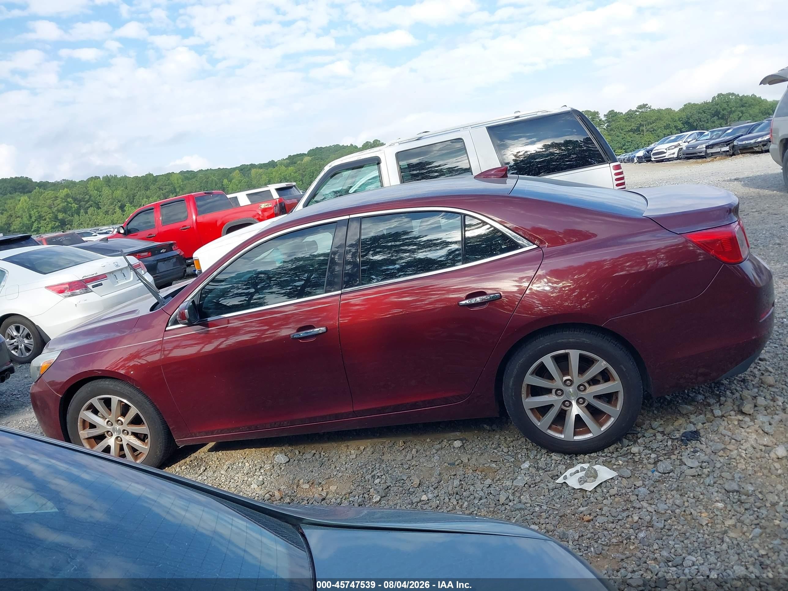 2015 Chevrolet Malibu 1lz Maroon vin: 1G11F5SL6FF227151