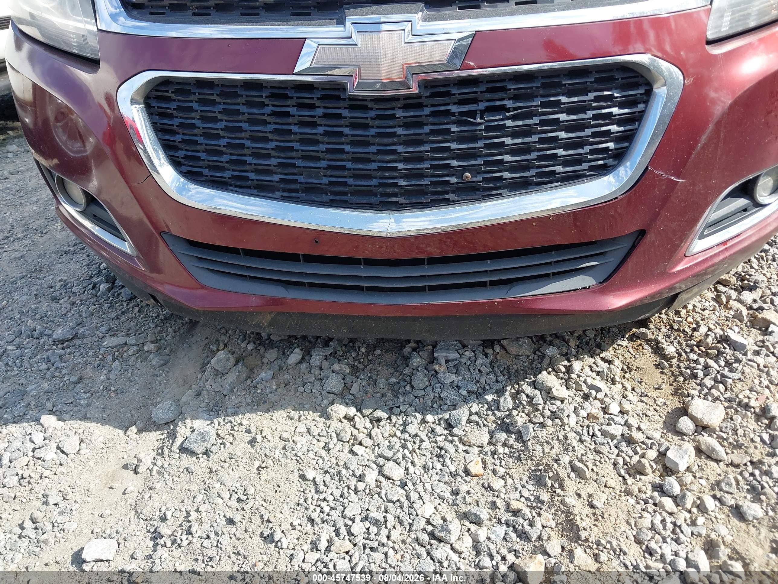 2015 Chevrolet Malibu 1lz Maroon vin: 1G11F5SL6FF227151