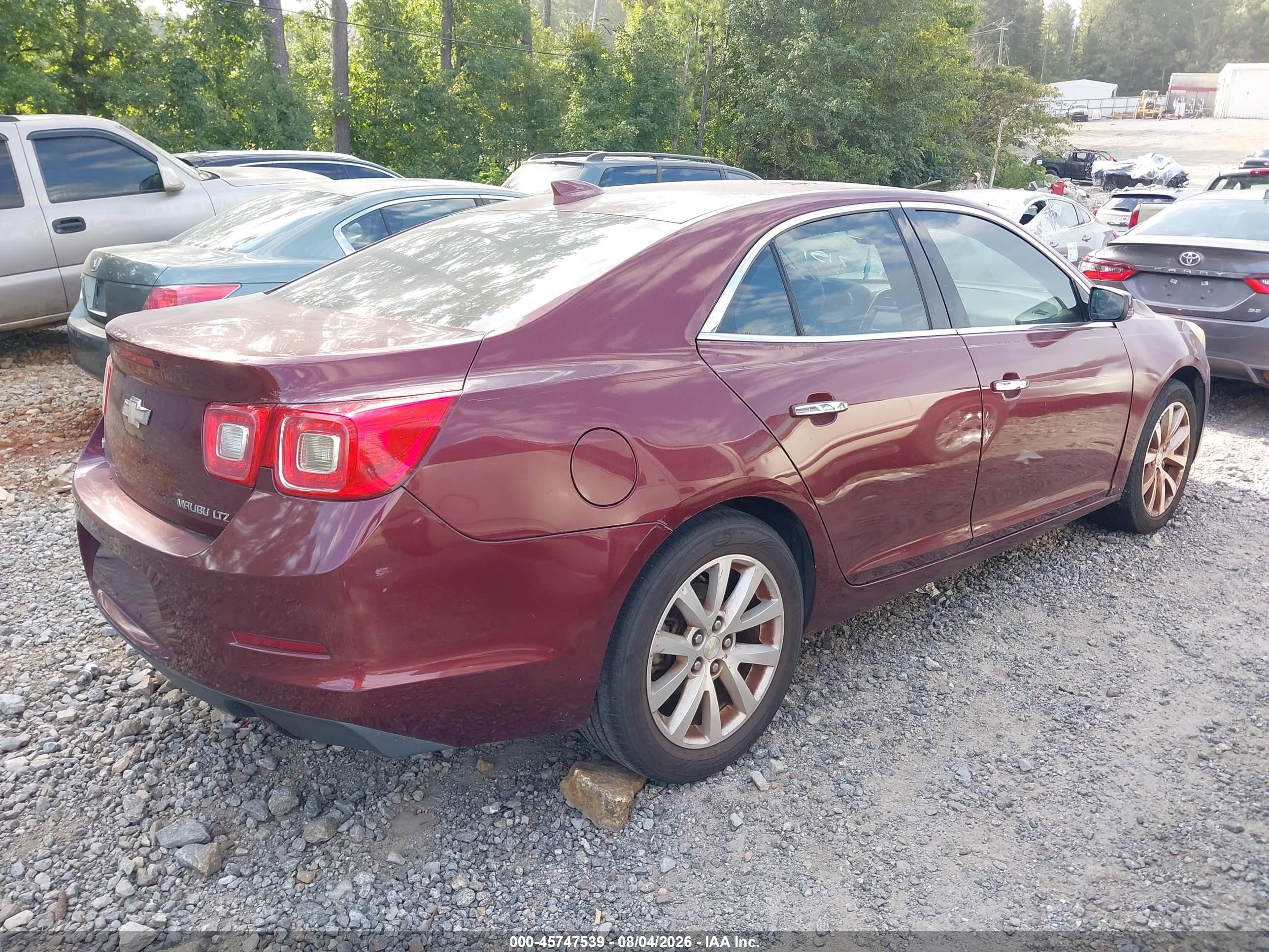 2015 Chevrolet Malibu 1lz Maroon vin: 1G11F5SL6FF227151