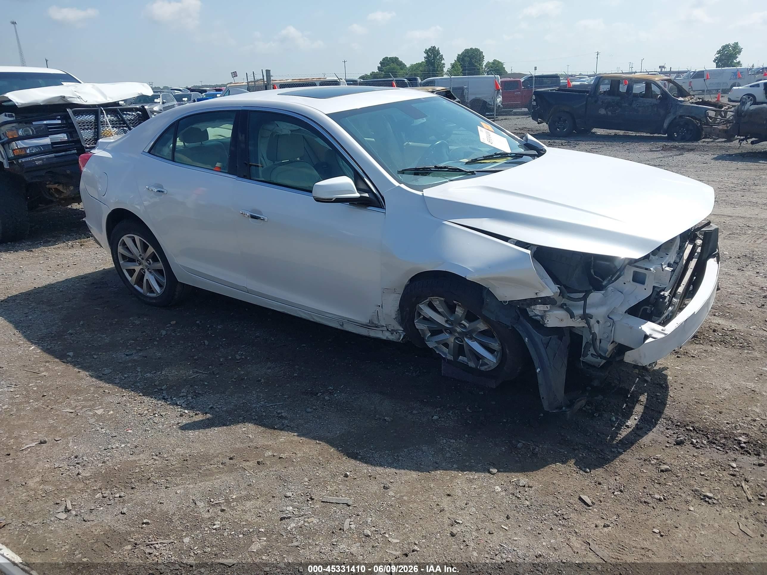 2015 Chevrolet Malibu 1lz Белый vin: 1G11F5SL6FF251417