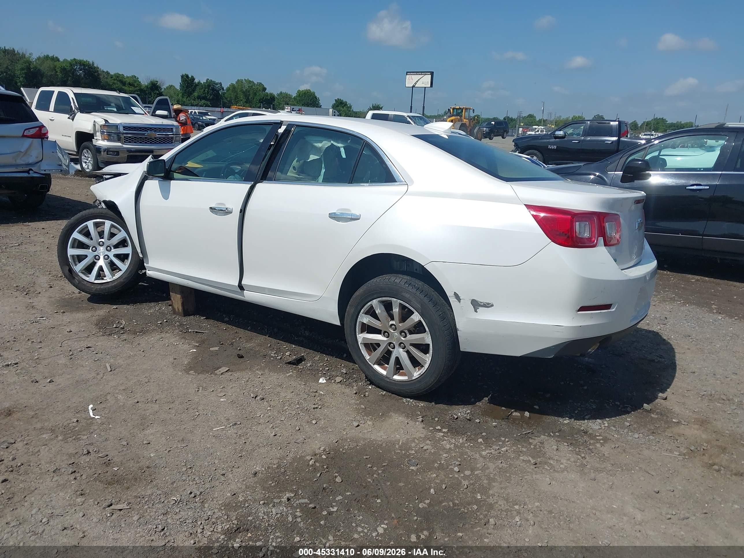 2015 Chevrolet Malibu 1lz White vin: 1G11F5SL6FF251417