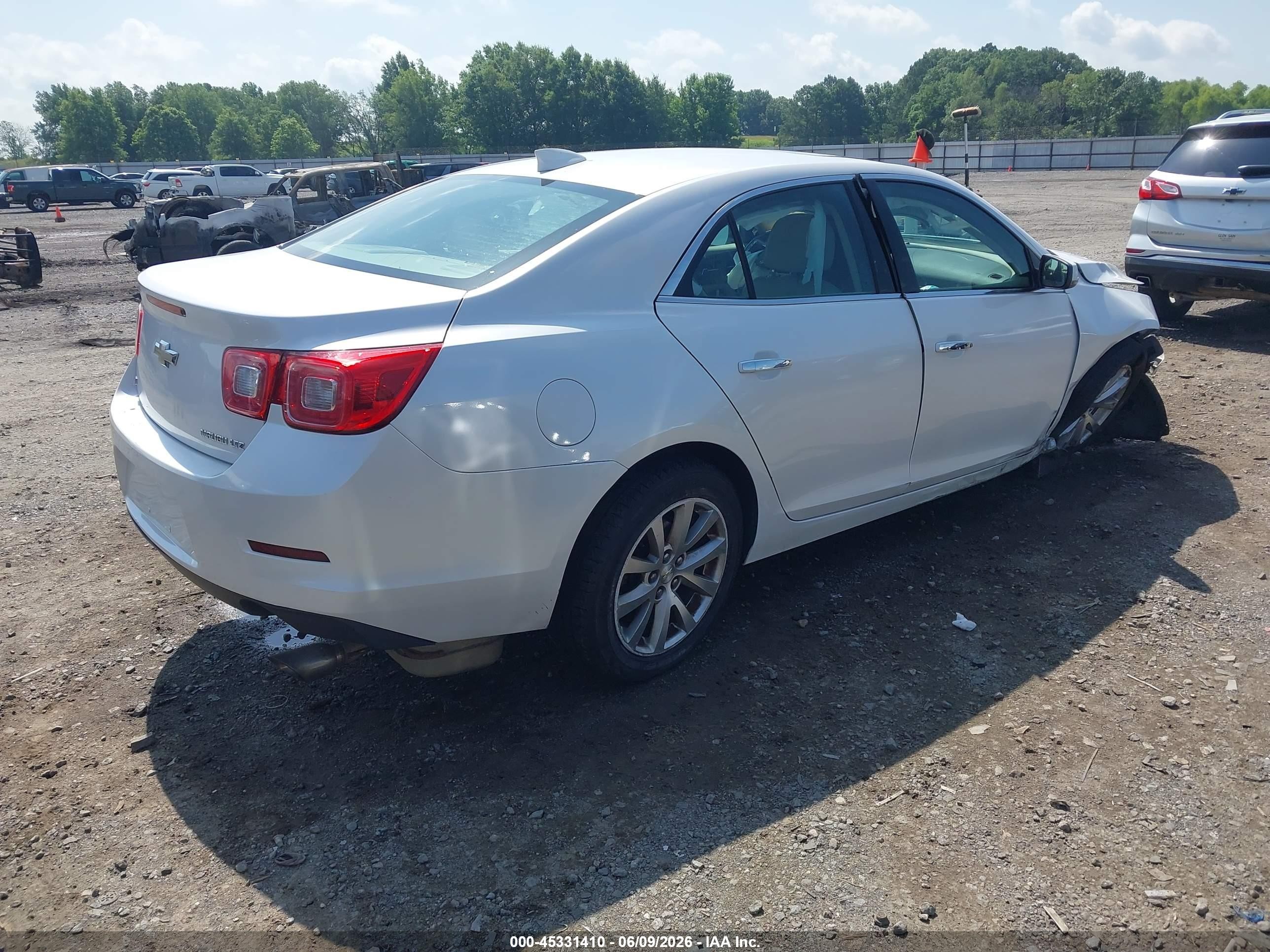 2015 Chevrolet Malibu 1lz White vin: 1G11F5SL6FF251417