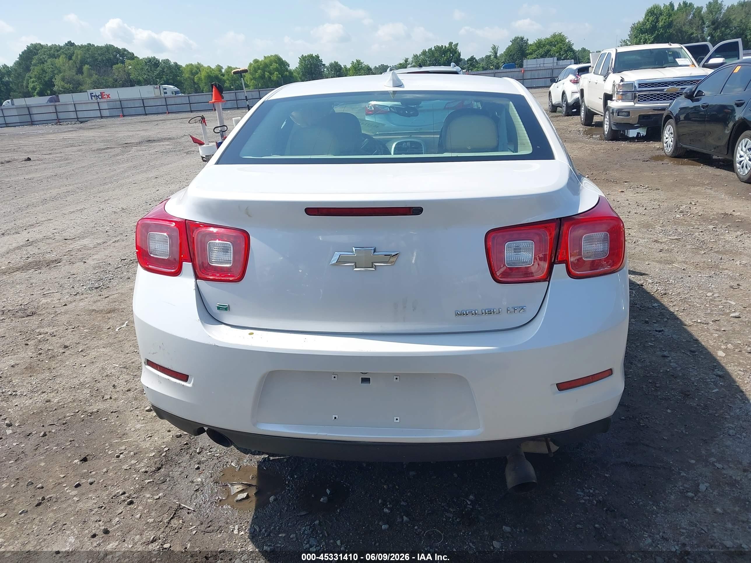 2015 Chevrolet Malibu 1lz White vin: 1G11F5SL6FF251417