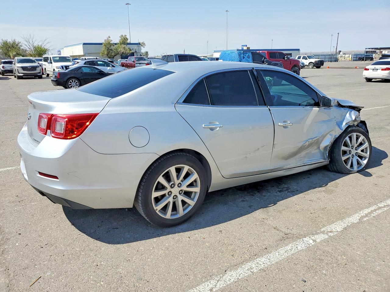 2015 Chevrolet Malibu Ltz Silver vin: 1G11F5SL6FF280724