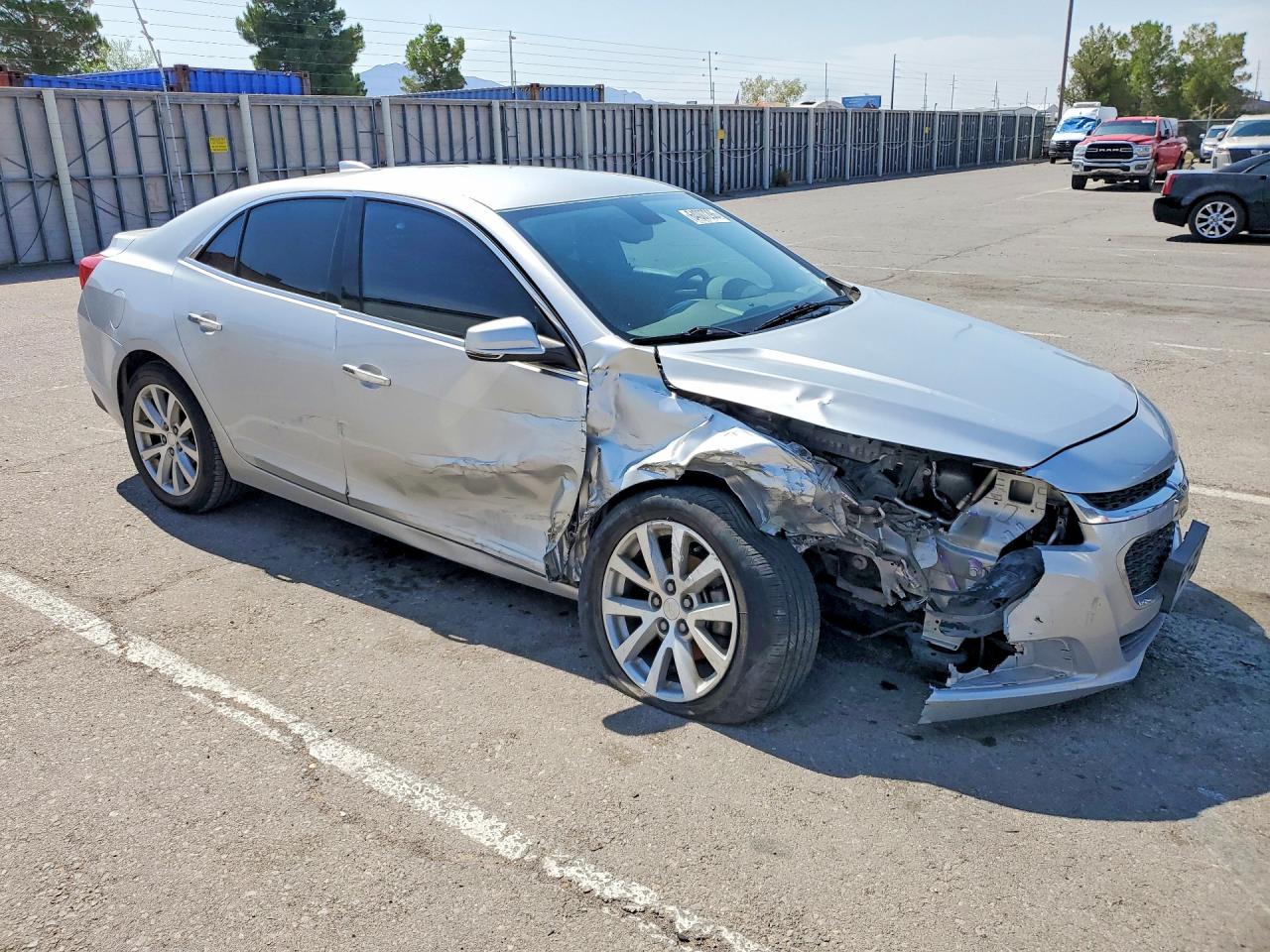 2015 Chevrolet Malibu Ltz Silver vin: 1G11F5SL6FF280724