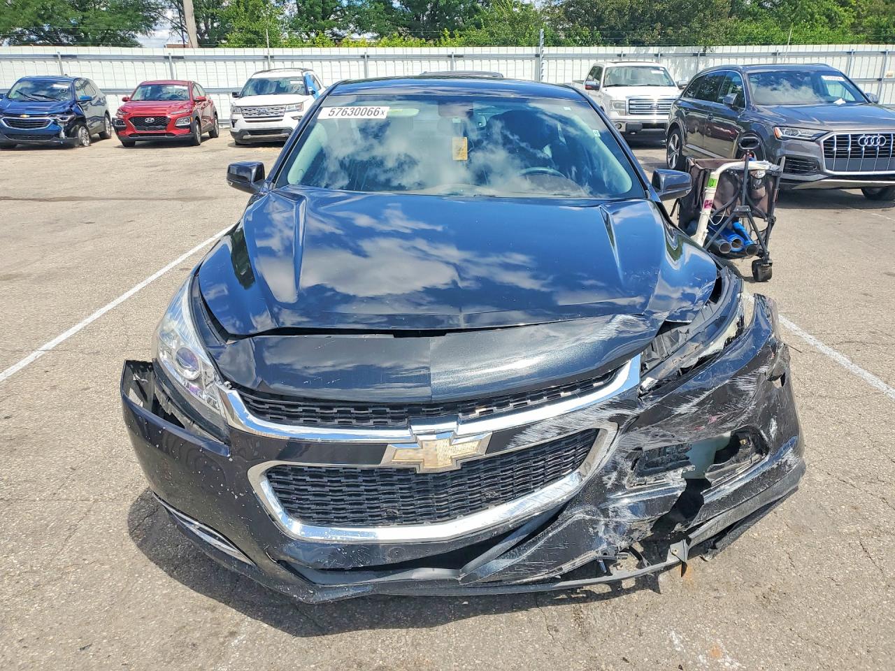 2015 Chevrolet Malibu Ltz Charcoal vin: 1G11F5SL6FF291996