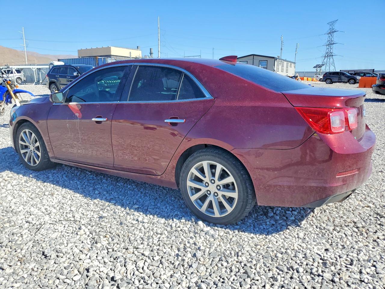 2015 Chevrolet Malibu Ltz Red vin: 1G11F5SL6FF321708