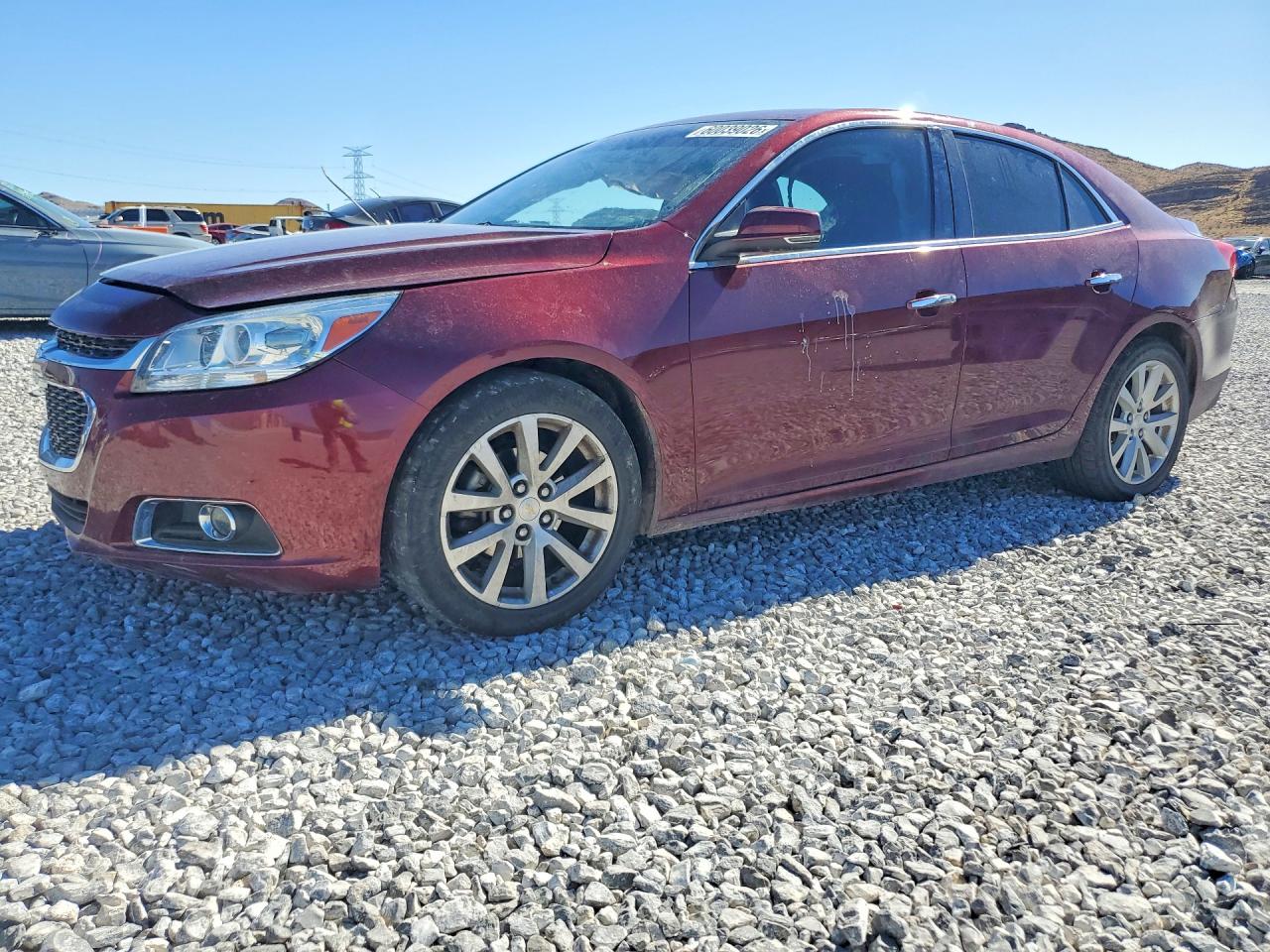 2015 Chevrolet Malibu Ltz Red vin: 1G11F5SL6FF321708