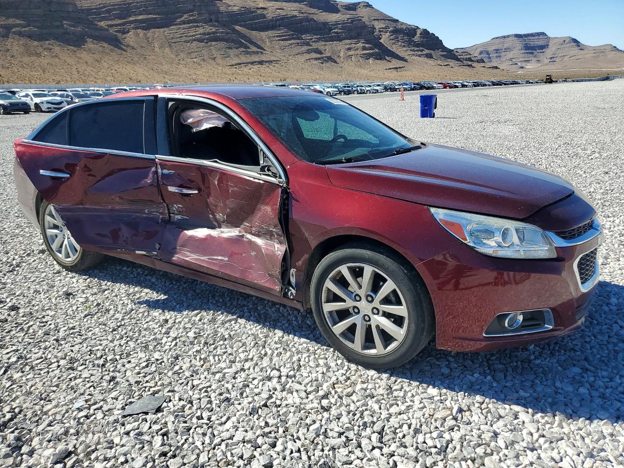 2015 Chevrolet Malibu Ltz Red vin: 1G11F5SL6FF321708