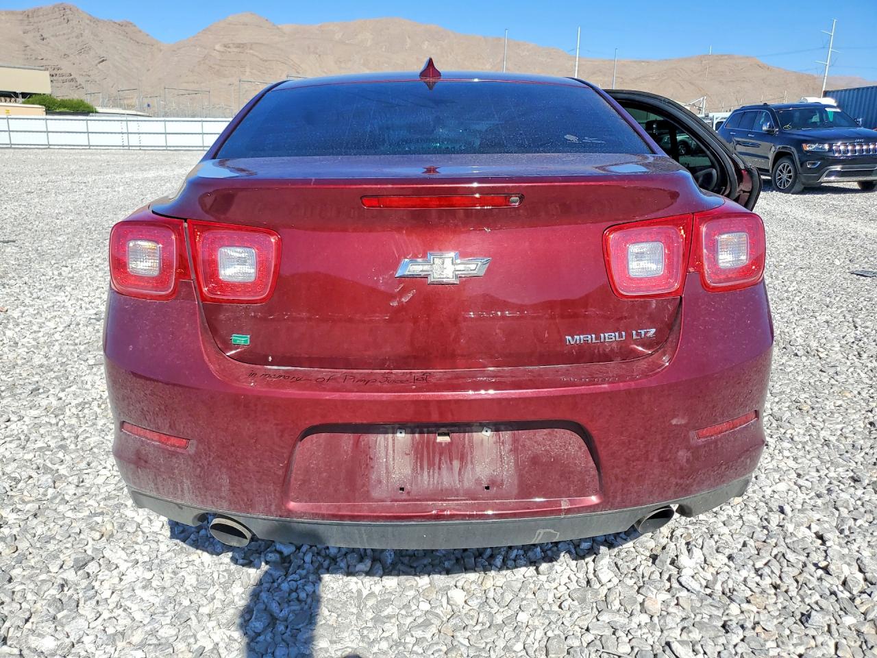 2015 Chevrolet Malibu Ltz Red vin: 1G11F5SL6FF321708