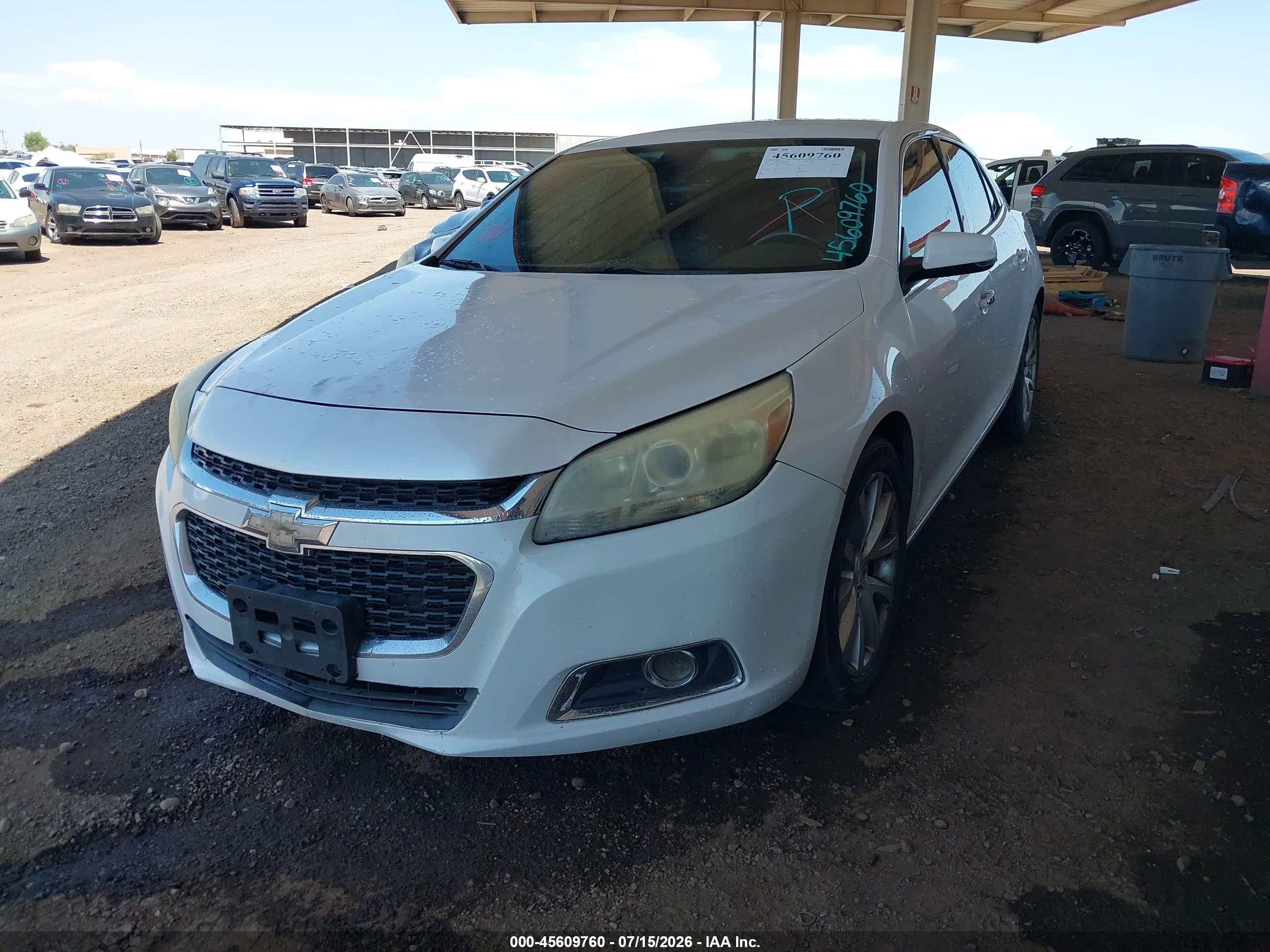2015 Chevrolet Malibu 1lz White vin: 1G11F5SL7FF279064